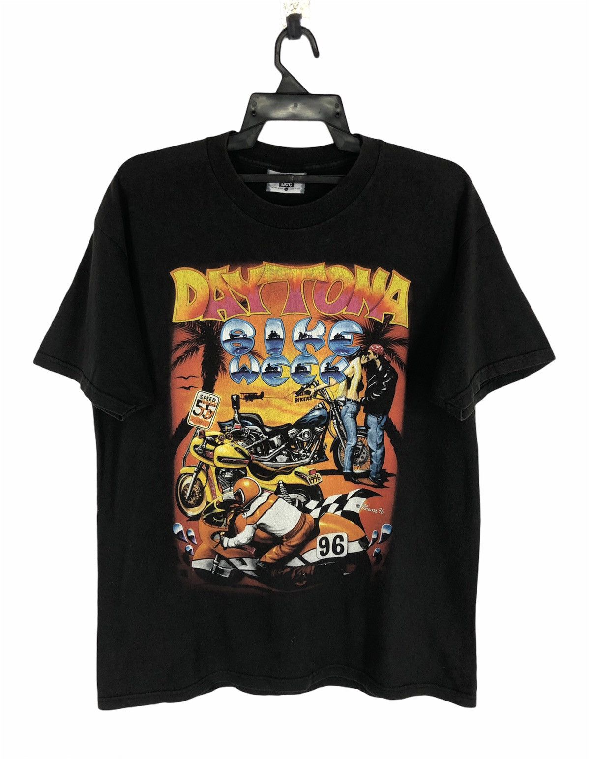 Lee × Vintage Vintage Lee Daytona Bike Week 55th 1996 T shirt Size US L / EU 52-54 / 3 - 1 Thumbnail