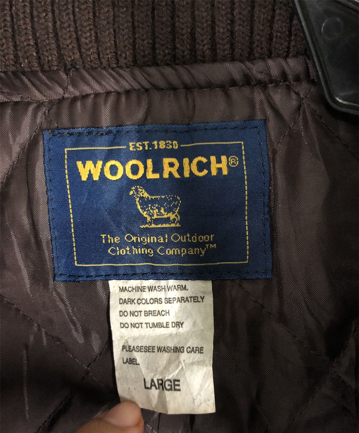 Vintage × Woolrich Woolen Mills Woolrich Wool The Original Outdoor Clothing Company Stripe Size US L / EU 52-54 / 3 - 10 Thumbnail