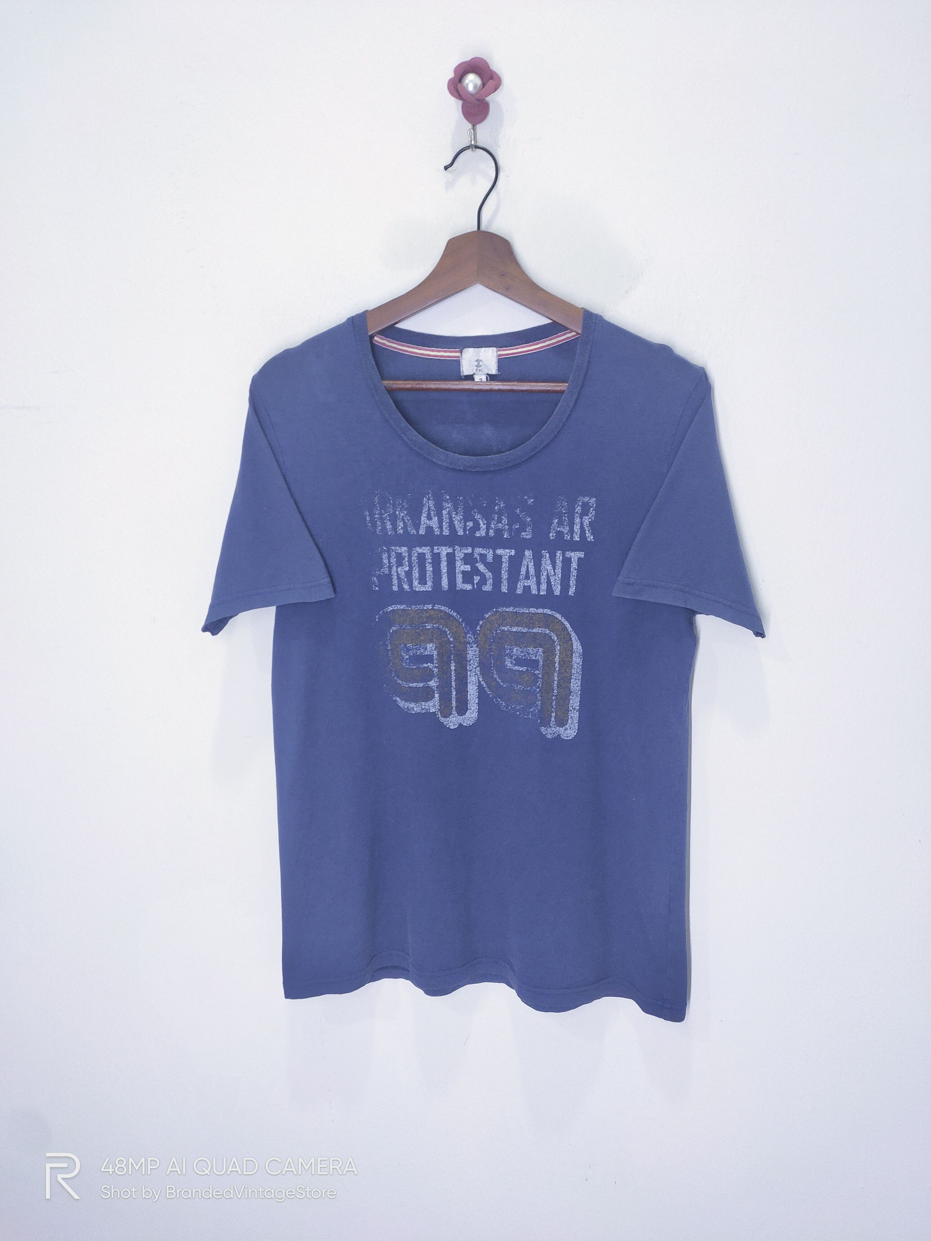Takeo Kikuchi ARKANSAS TAKEO KIKUCHI Protestant BigLogo Graphic Tee Shirt Size US M / EU 48-50 / 2 - 1 Thumbnail