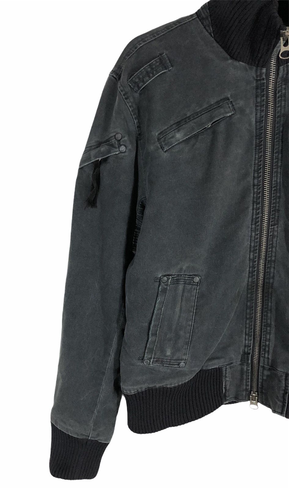 If Six Was Nine × Salvage Rare SALVAGE UNION Skull Tatto Biglogo Bomber Jacket Size US M / EU 48-50 / 2 - 4 Thumbnail