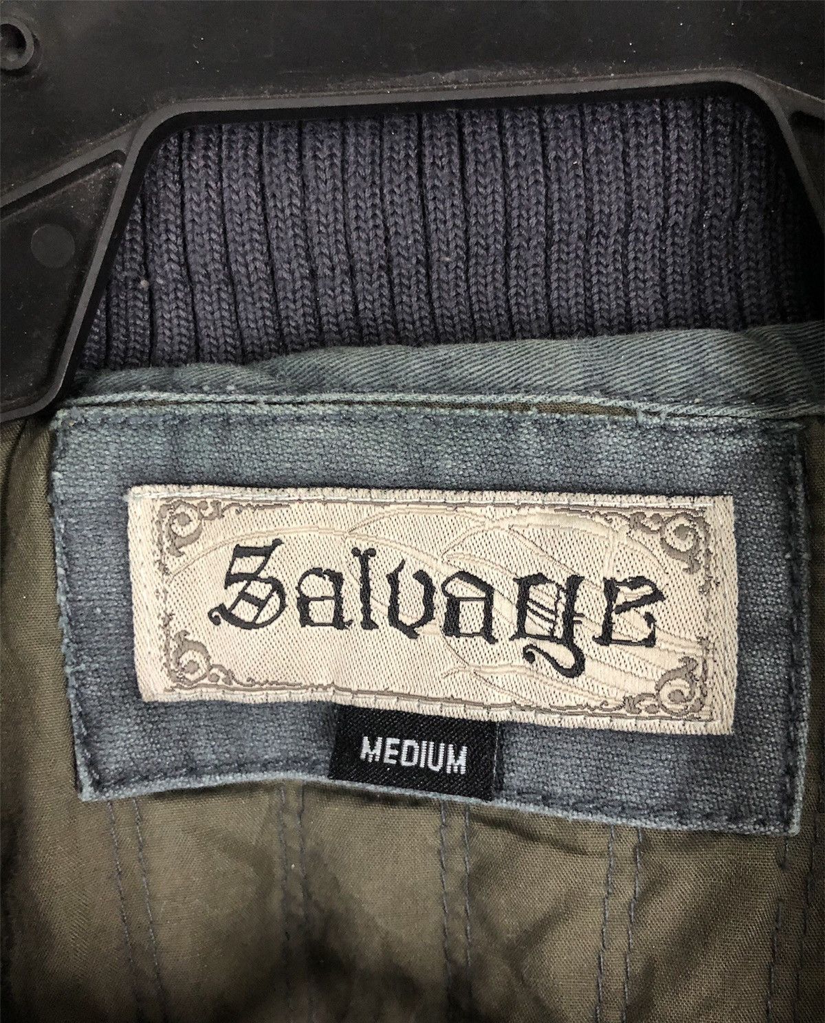 If Six Was Nine × Salvage Rare SALVAGE UNION Skull Tatto Biglogo Bomber Jacket Size US M / EU 48-50 / 2 - 9 Thumbnail