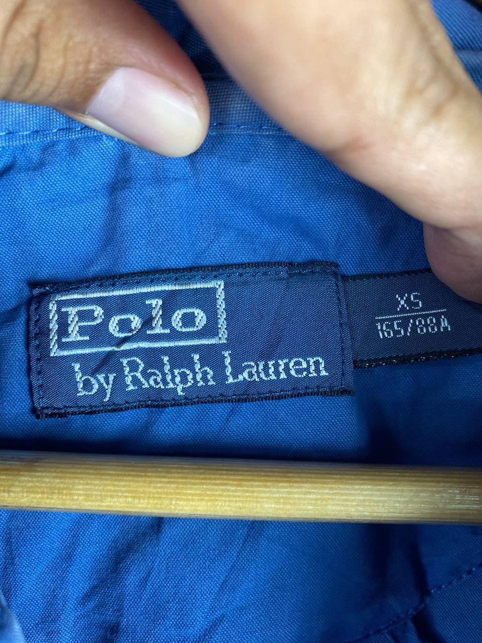 Polo Ralph Lauren × Vintage vintage polo ralph lauren hoody jacket talon zipper Size US XS / EU 42 / 0 - 7 Thumbnail