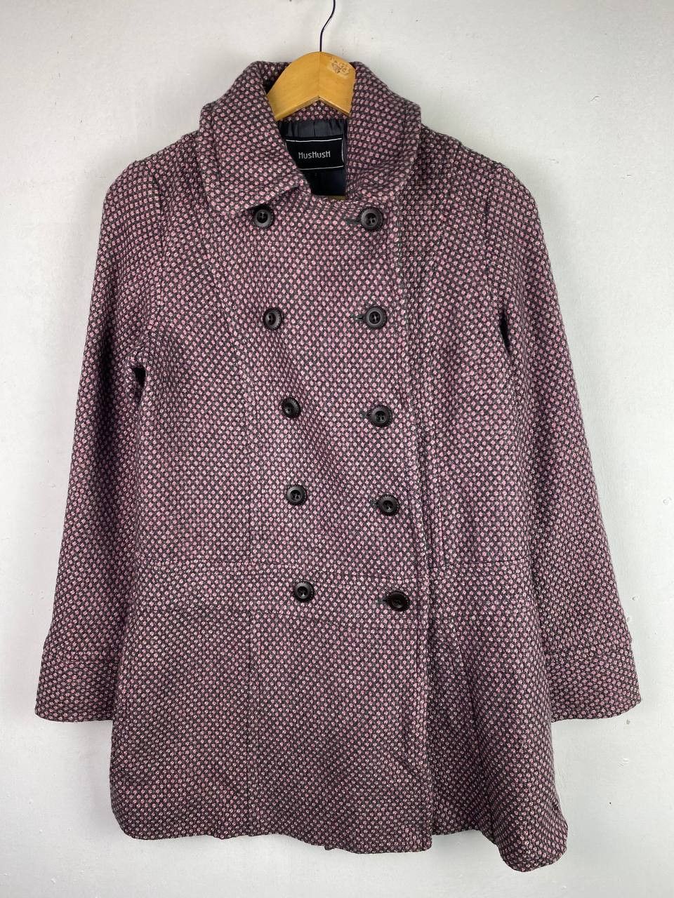image of Archival Clothing x Avant Garde Hushush s Knitted Jacket Nice Design in Purple, Women's (Size Mediu