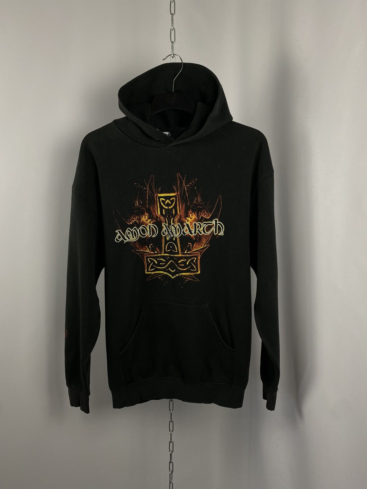 Band Tees Amon Amarth vintage band tee hoodie big logo size XL Size US XL / EU 56 / 4 - 1 Thumbnail