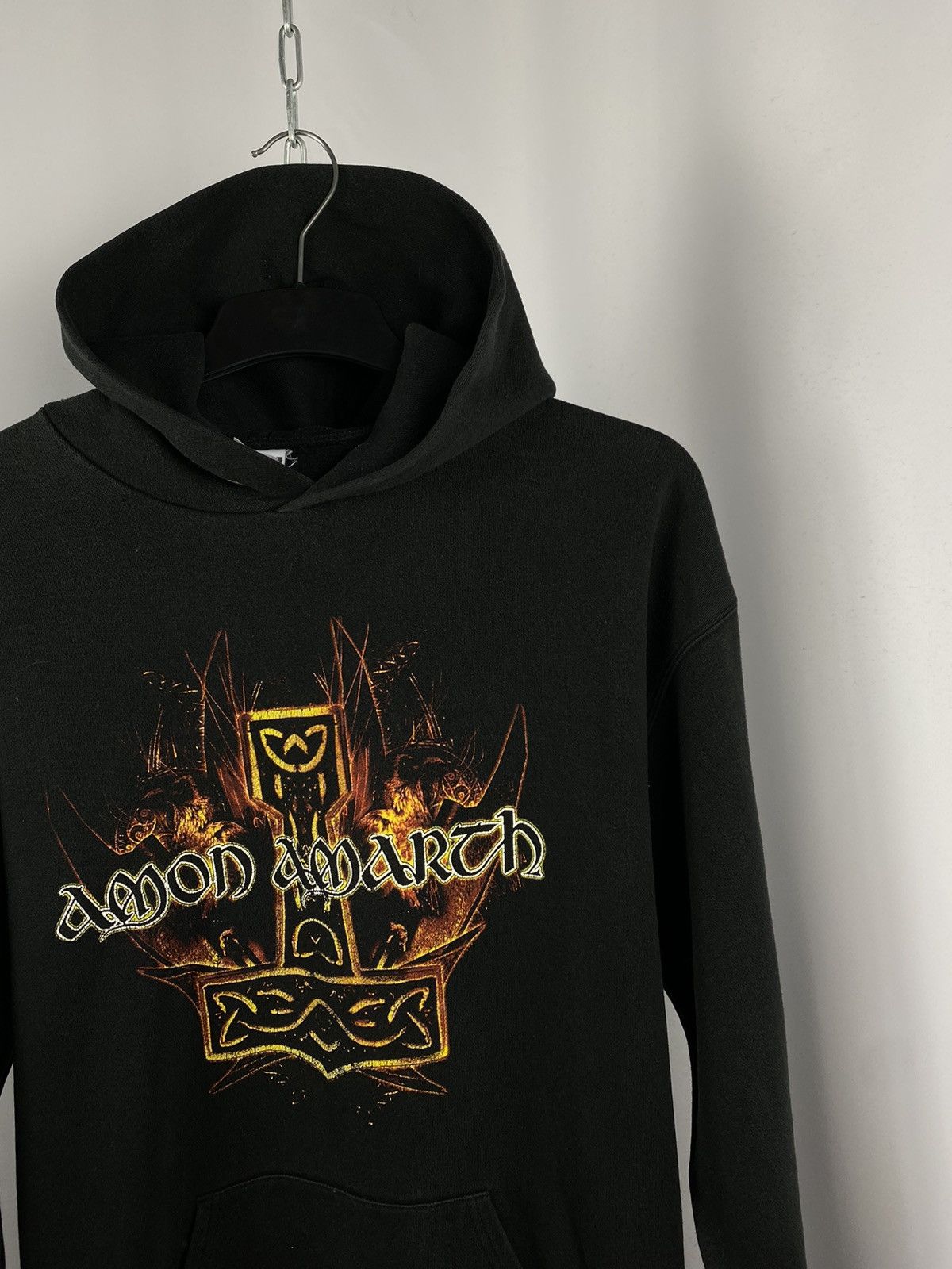 Band Tees Amon Amarth vintage band tee hoodie big logo size XL Size US XL / EU 56 / 4 - 2 Thumbnail