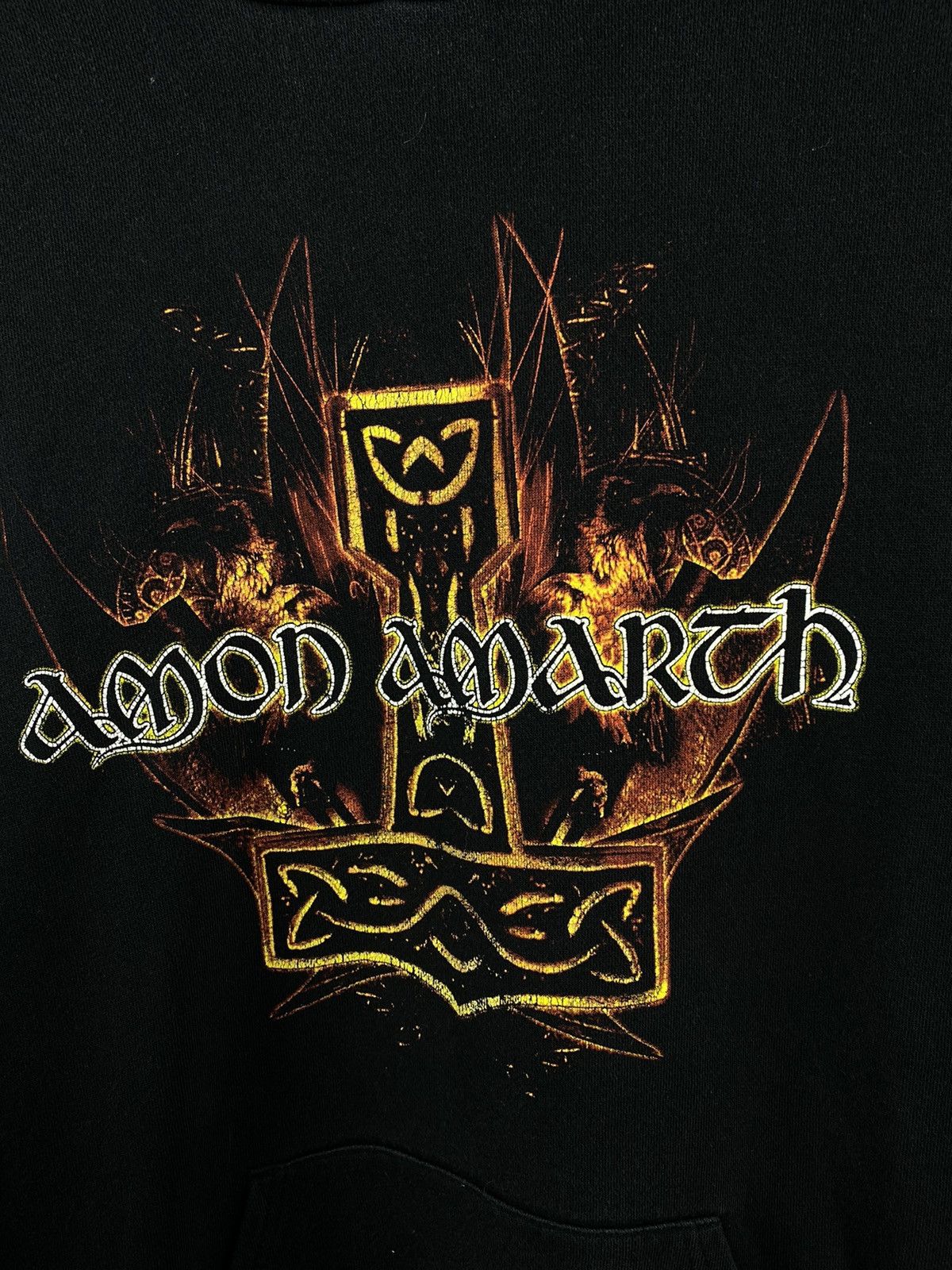 Band Tees Amon Amarth vintage band tee hoodie big logo size XL Size US XL / EU 56 / 4 - 3 Thumbnail