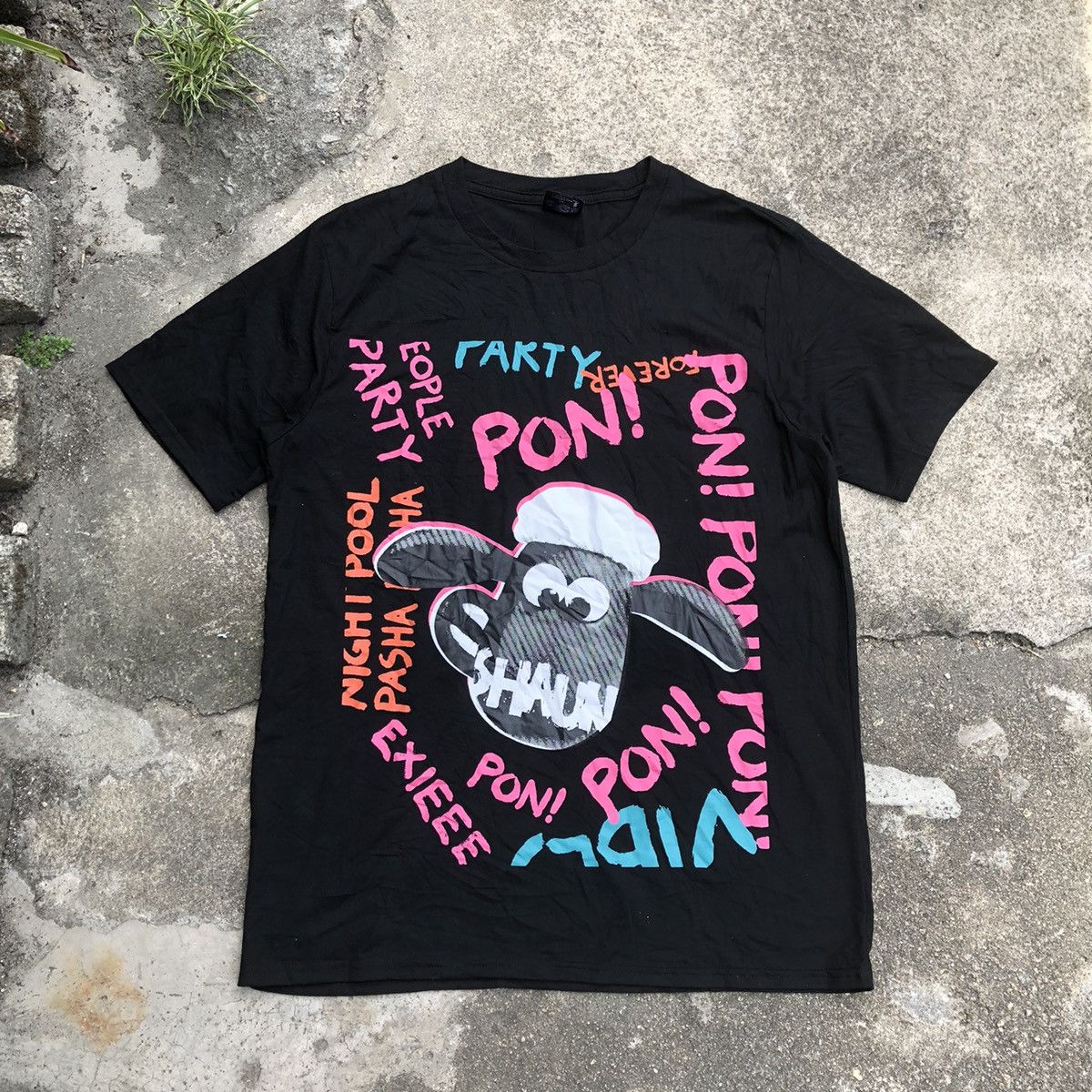 Cartoon Network 🔥Rare🔥Shaun The Sheep British Cartoon Series Party Promo Tee Size US M / EU 48-50 / 2 - 1 Thumbnail