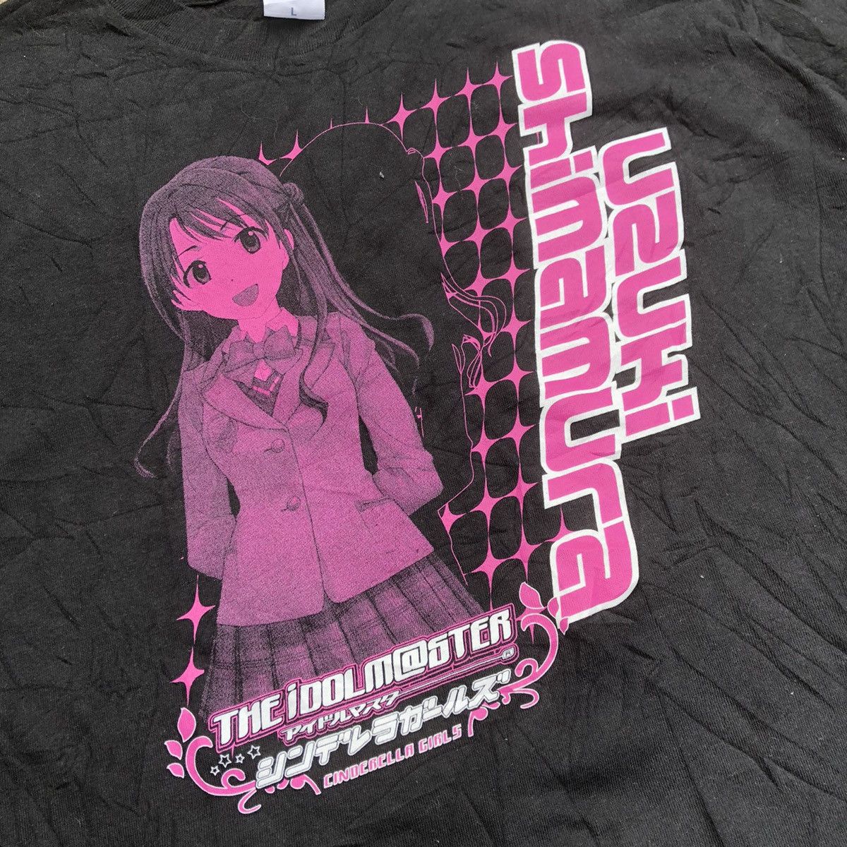 Anime × Vintage 🔥Rare🔥🇯🇵The Idol Master Uzuki Shimamura Promo Anime Tee Size US L / EU 52-54 / 3 - 2 Thumbnail