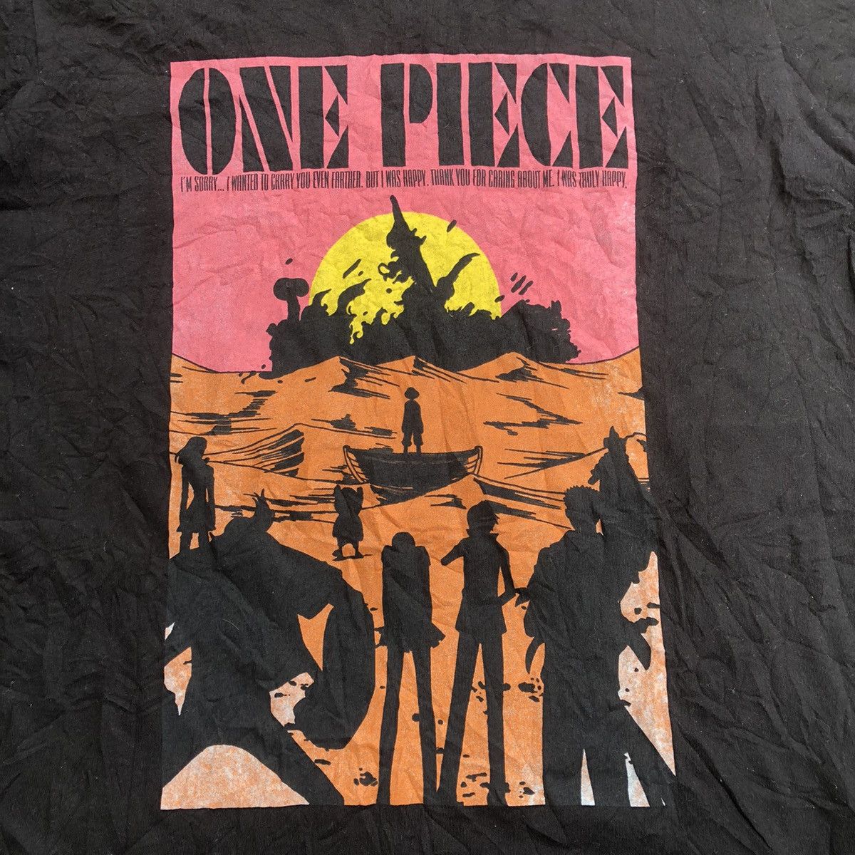 Anime × One Piece 🔥Rare🔥🇯🇵One Piece Luffy Team Big Image Promo Anime Movie Tee Size US S / EU 44-46 / 1 - 2 Thumbnail