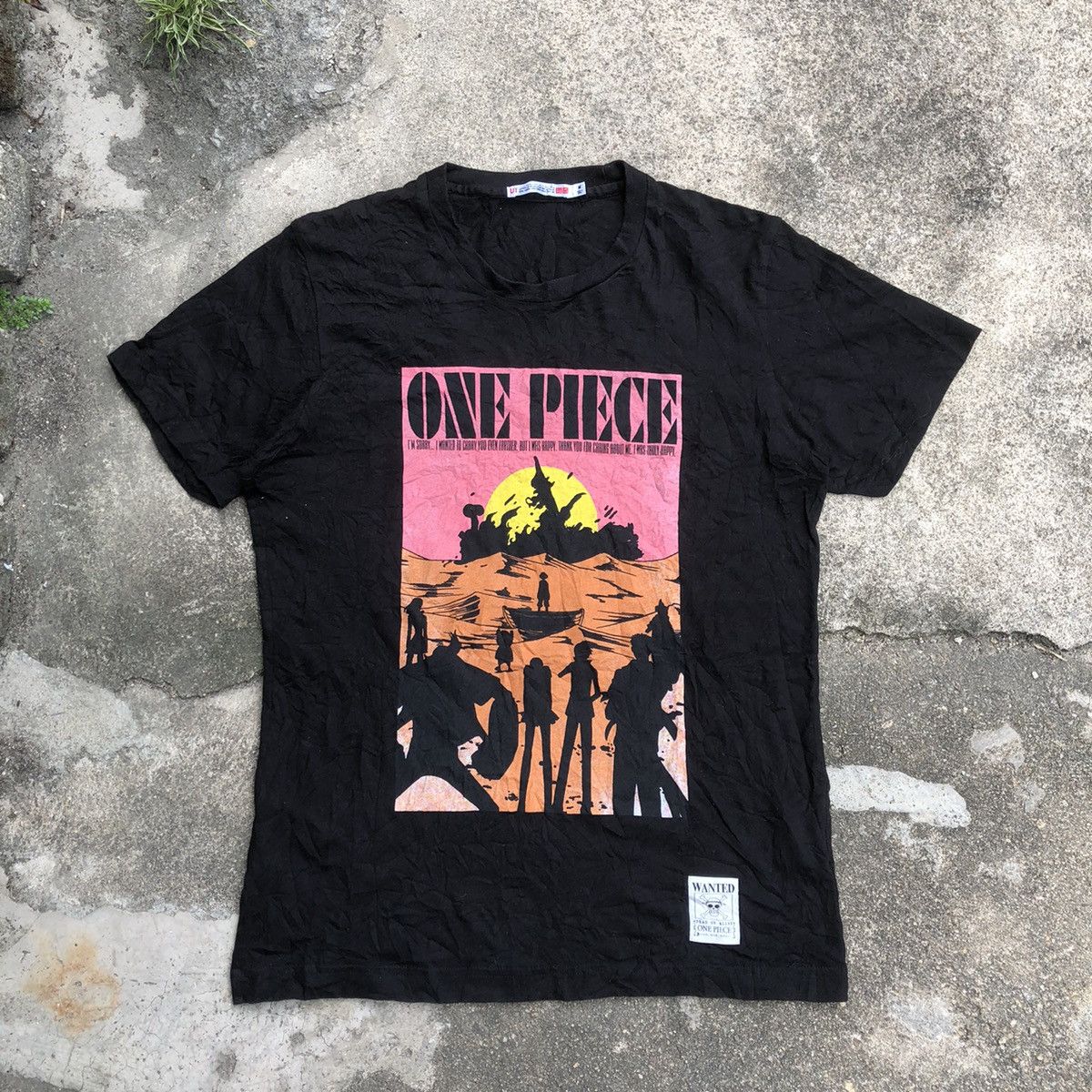 Anime × One Piece 🔥Rare🔥🇯🇵One Piece Luffy Team Big Image Promo Anime Movie Tee Size US S / EU 44-46 / 1 - 1 Thumbnail