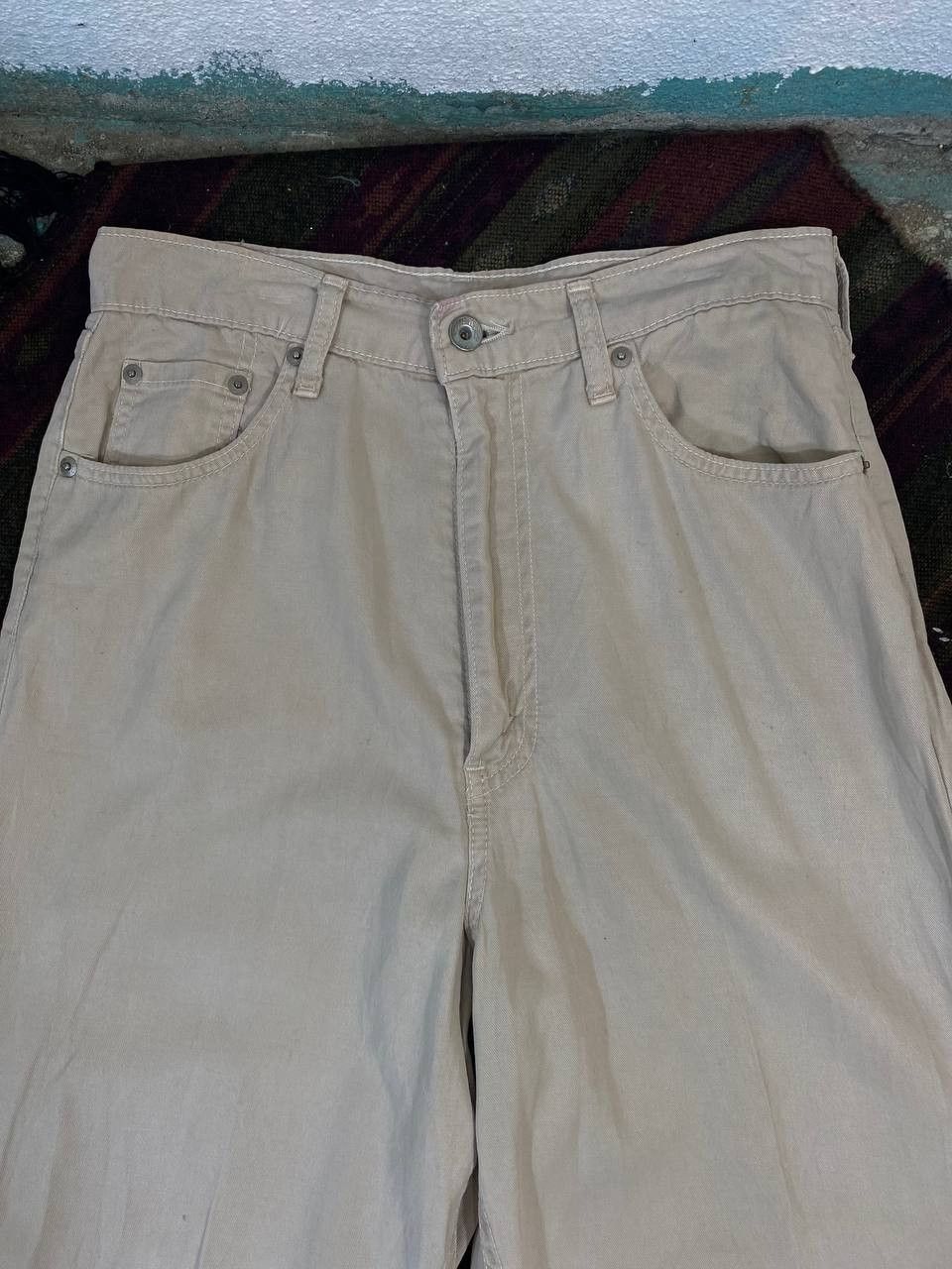 Levi's vintage levis 520 white tab slack denim Size US 30 / EU 46 - 8 Thumbnail
