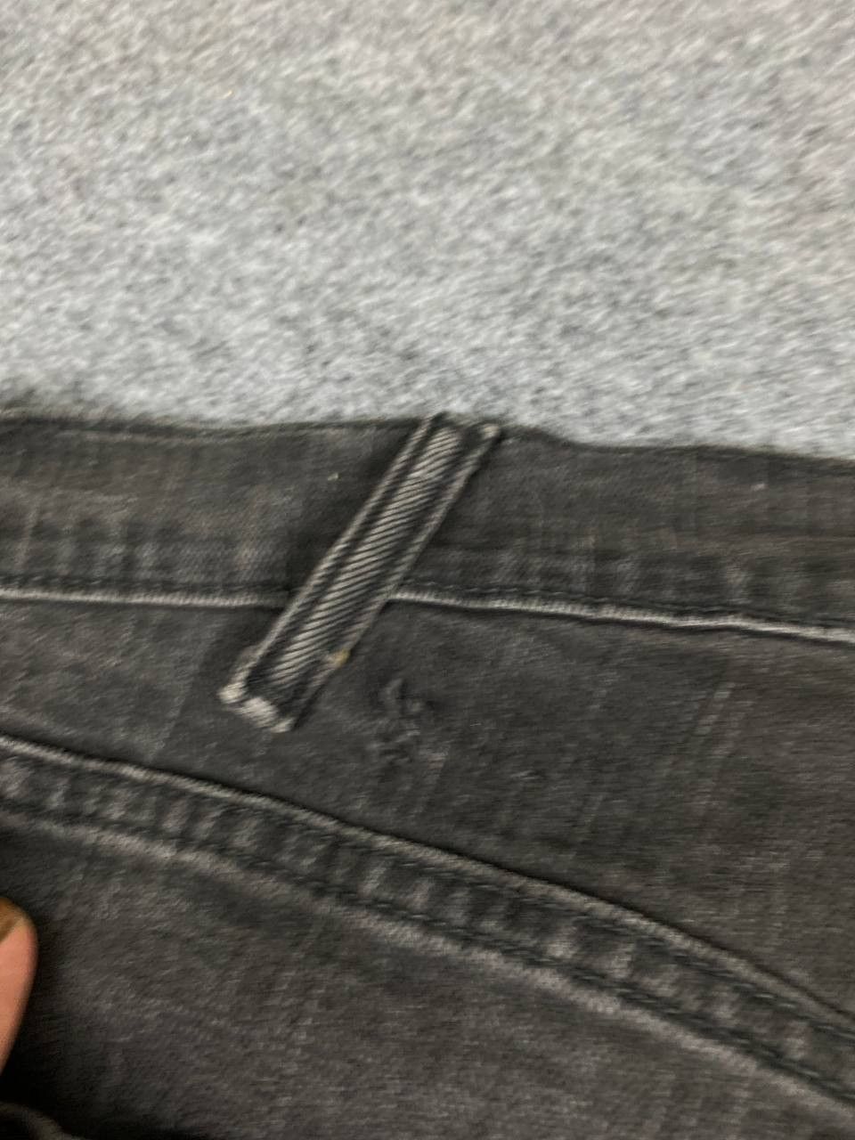 Levi's levis 559 black distressed denim Size US 39 - 10 Thumbnail