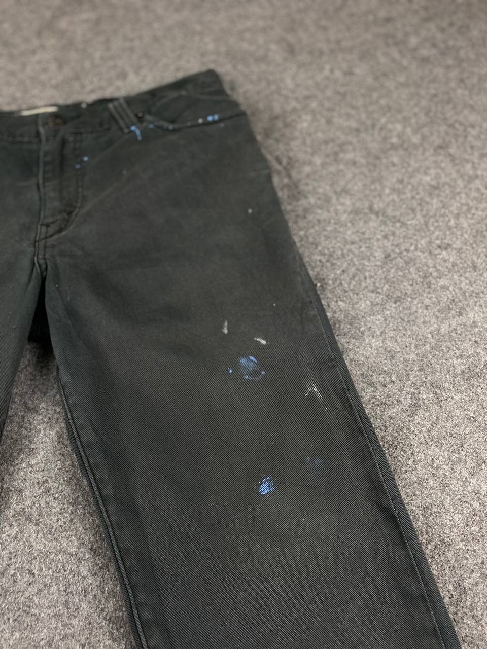 Levi's levis 510 super skinny paint splatter distressed denim Size US 33 - 12 Thumbnail