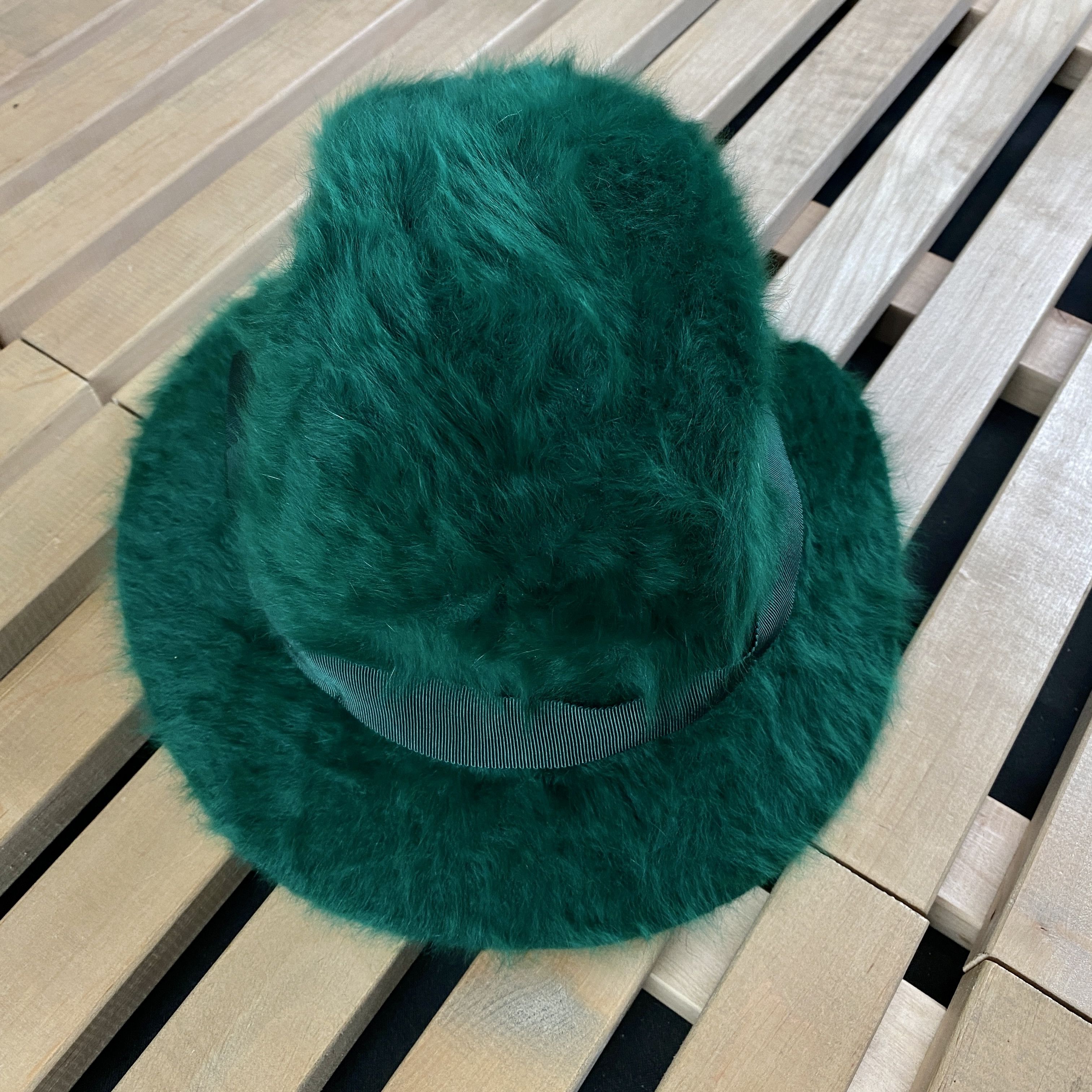 Kangol Hat Kangol Vintage Angora Green One Size Size ONE SIZE - 3 Thumbnail