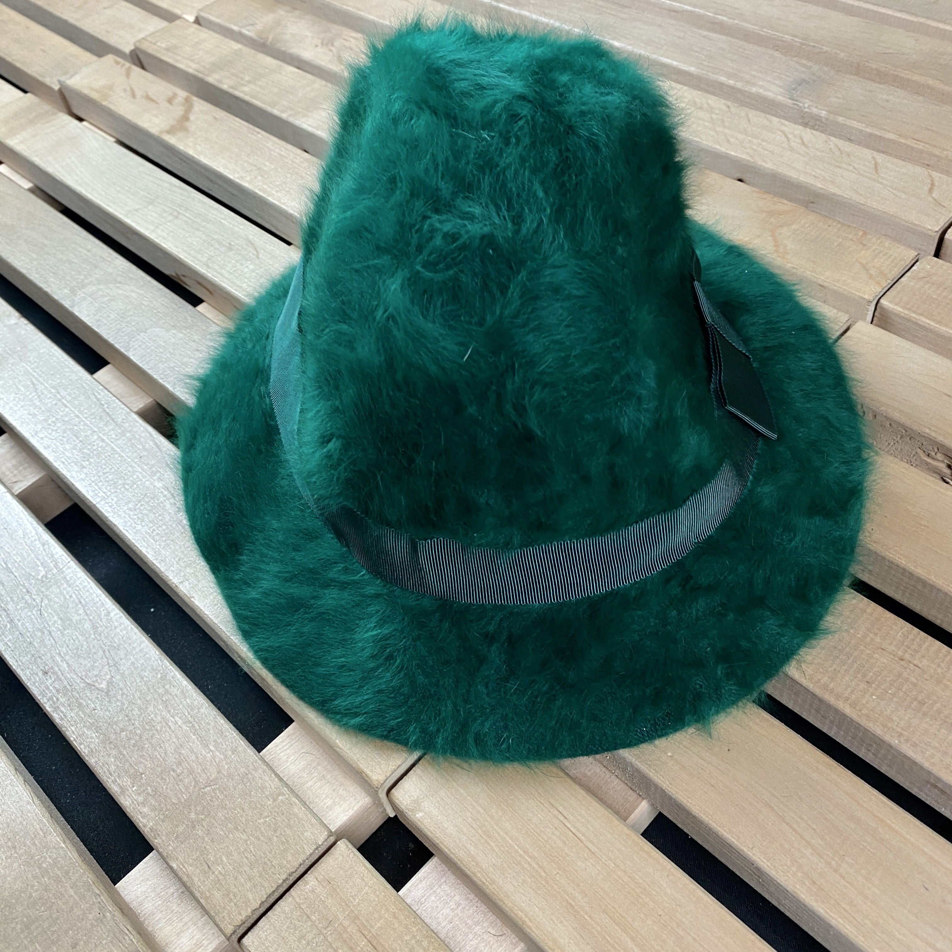 Kangol Hat Kangol Vintage Angora Green One Size Size ONE SIZE - 4 Thumbnail