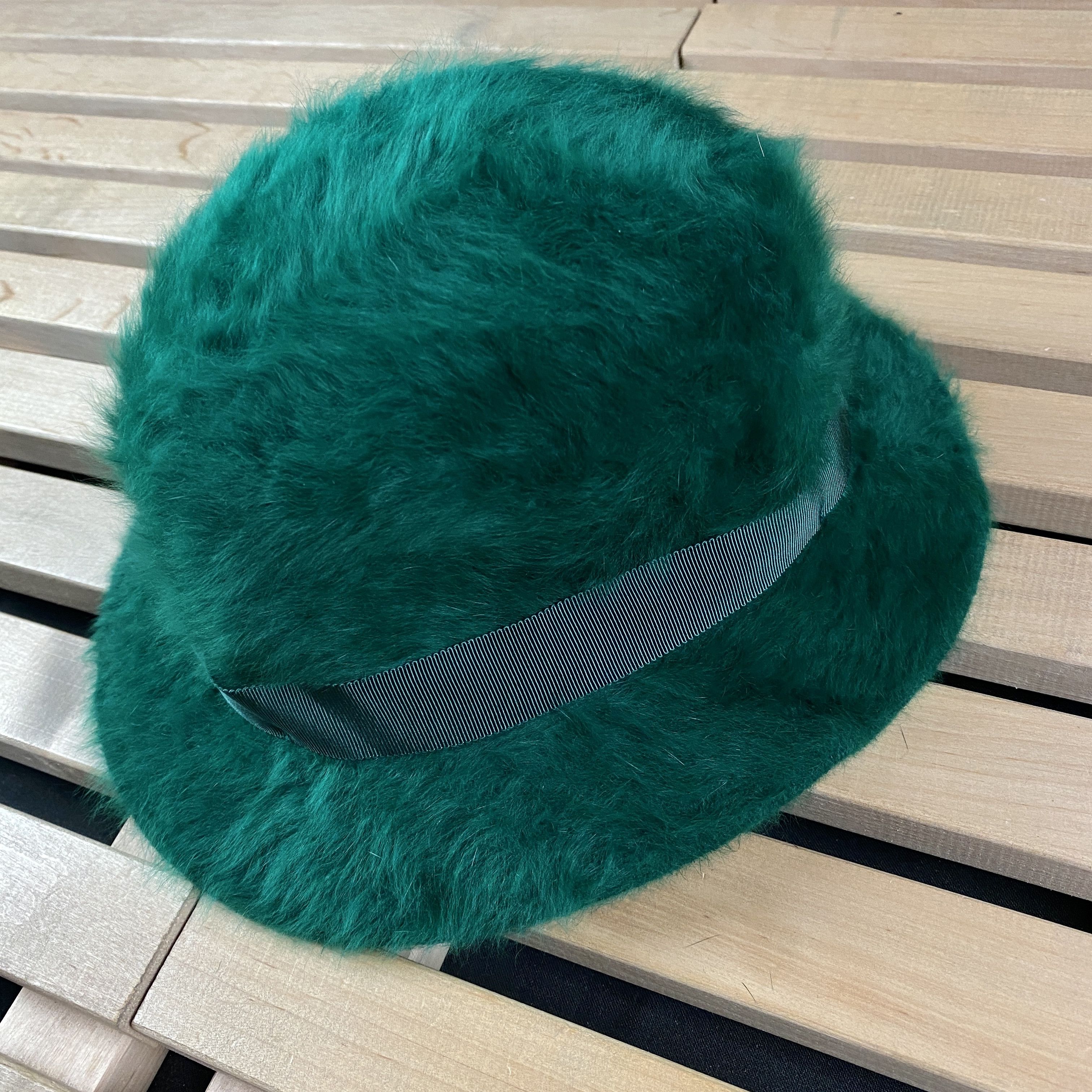 Kangol Hat Kangol Vintage Angora Green One Size Size ONE SIZE - 1 Thumbnail