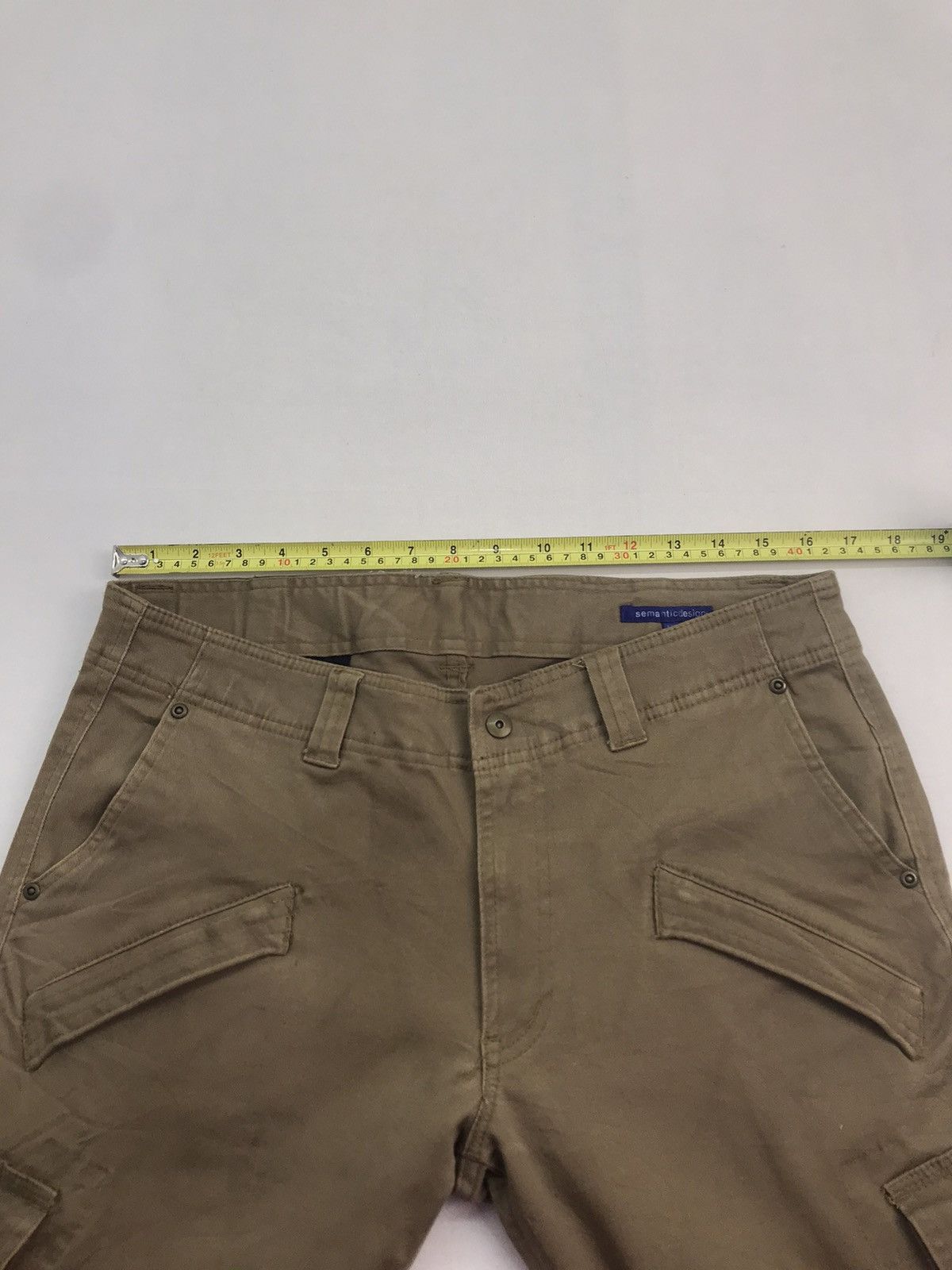 Japanese Brand semantic design cargo pants multipocket Size US 33 - 11 Thumbnail