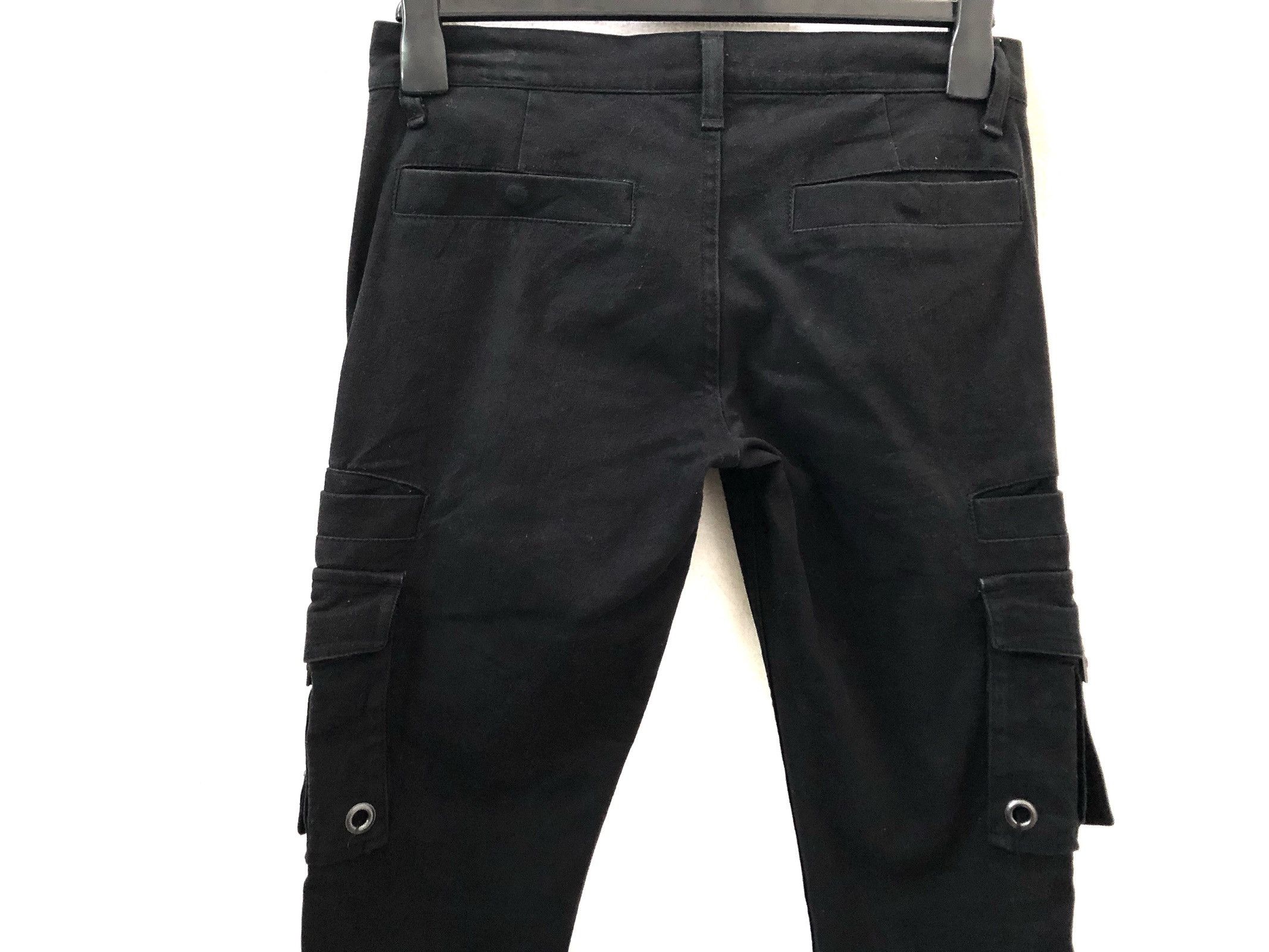 Shellac Japan Brand Shellac Made in Japan Black Cargo Trouser Slim Size US 28 / EU 44 - 6 Thumbnail