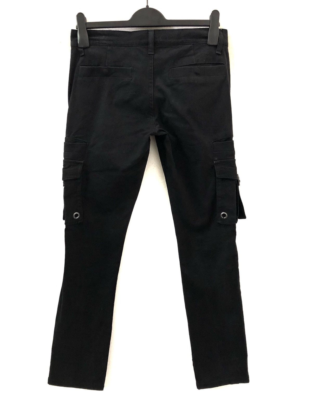 Shellac Japan Brand Shellac Made in Japan Black Cargo Trouser Slim Size US 28 / EU 44 - 5 Thumbnail