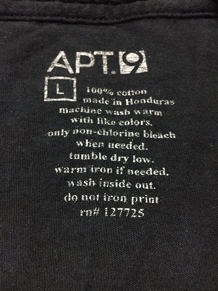 Apt 9 Birds Printed Tee Size L