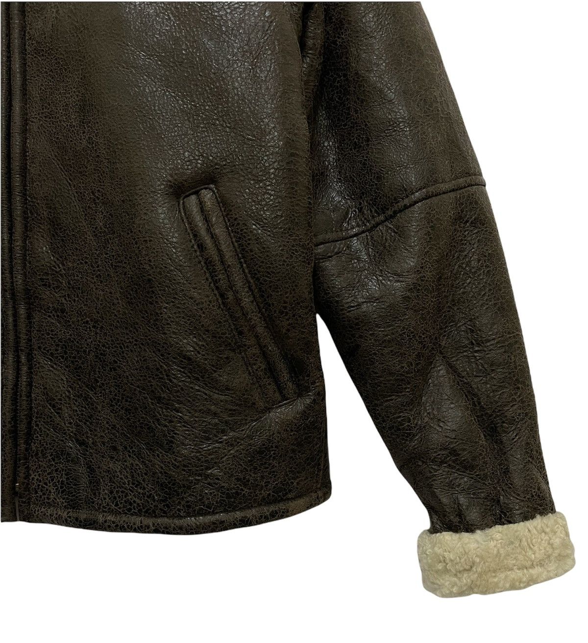 Harley Davidson Vintage Harley Davidson Rider Sherpa Leather Jcket Size US L / EU 52-54 / 3 - 4 Thumbnail