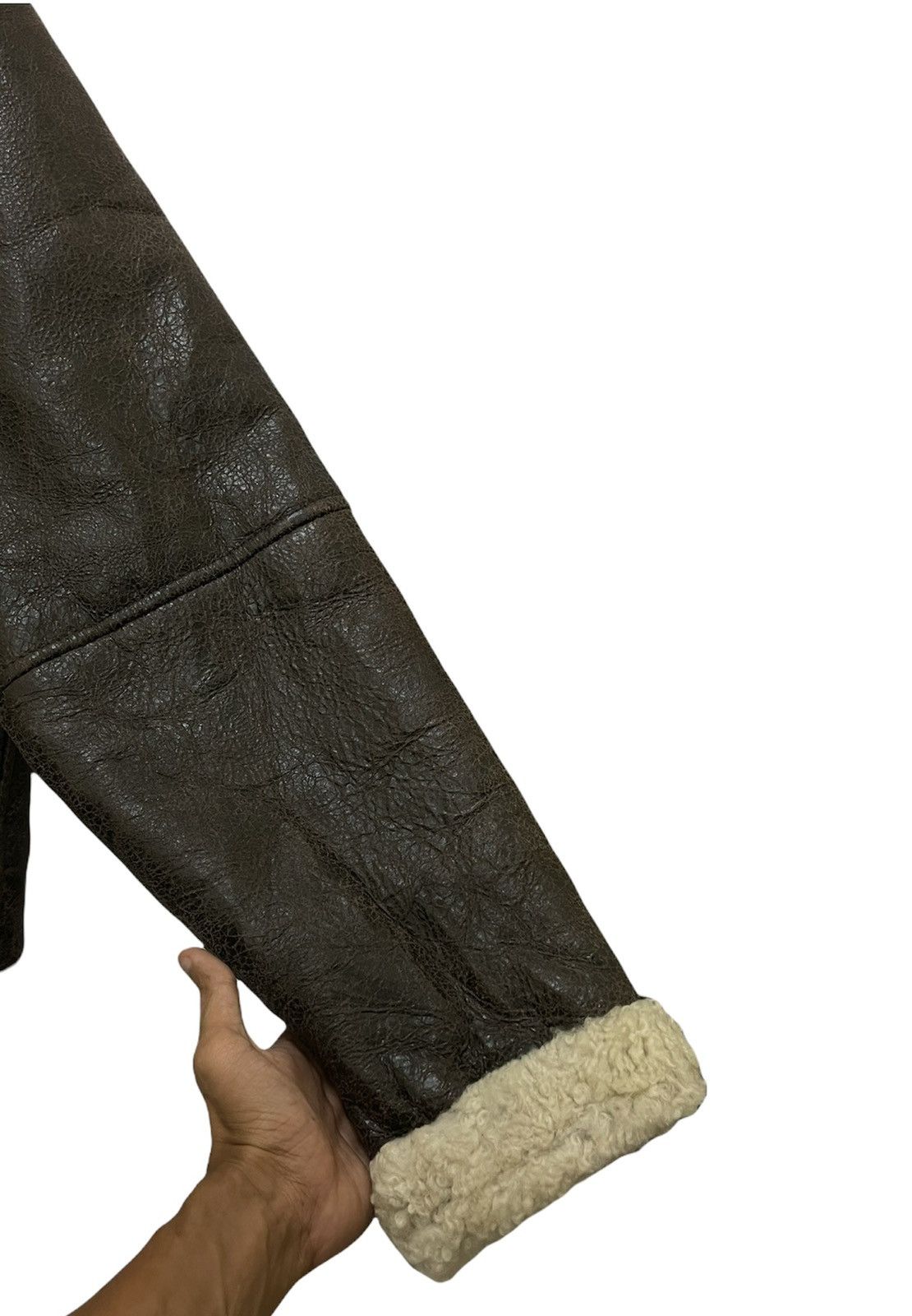 Harley Davidson Vintage Harley Davidson Rider Sherpa Leather Jcket Size US L / EU 52-54 / 3 - 12 Thumbnail