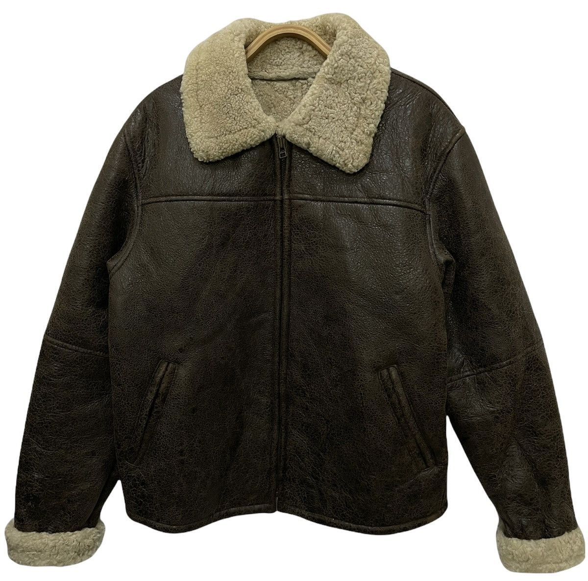 Harley Davidson Vintage Harley Davidson Rider Sherpa Leather Jcket Size US L / EU 52-54 / 3 - 1 Thumbnail