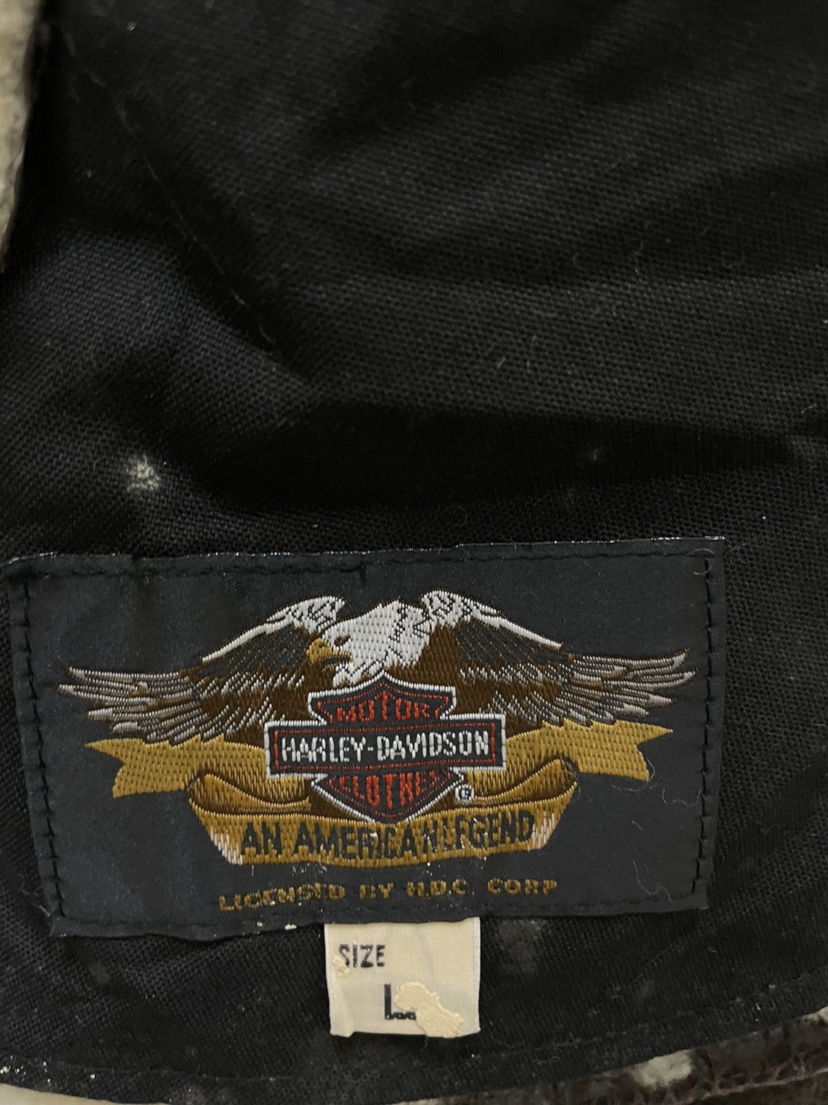 Harley Davidson Vintage Harley Davidson Rider Sherpa Leather Jcket Size US L / EU 52-54 / 3 - 17 Thumbnail