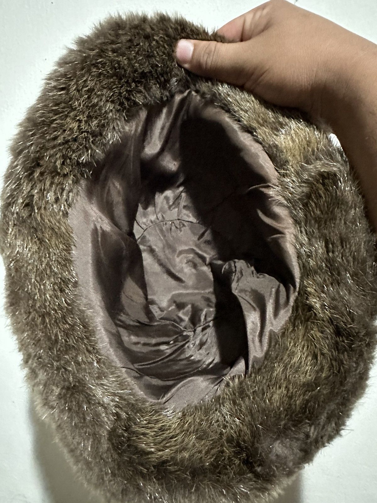 Japanese Brand VTG Rabbit Fur Hat Size ONE SIZE - 6 Thumbnail
