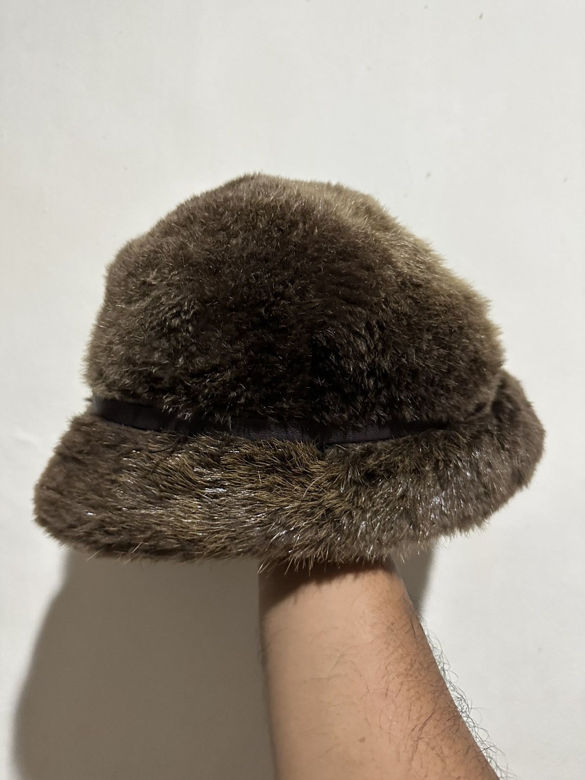 Japanese Brand VTG Rabbit Fur Hat Size ONE SIZE - 3 Thumbnail