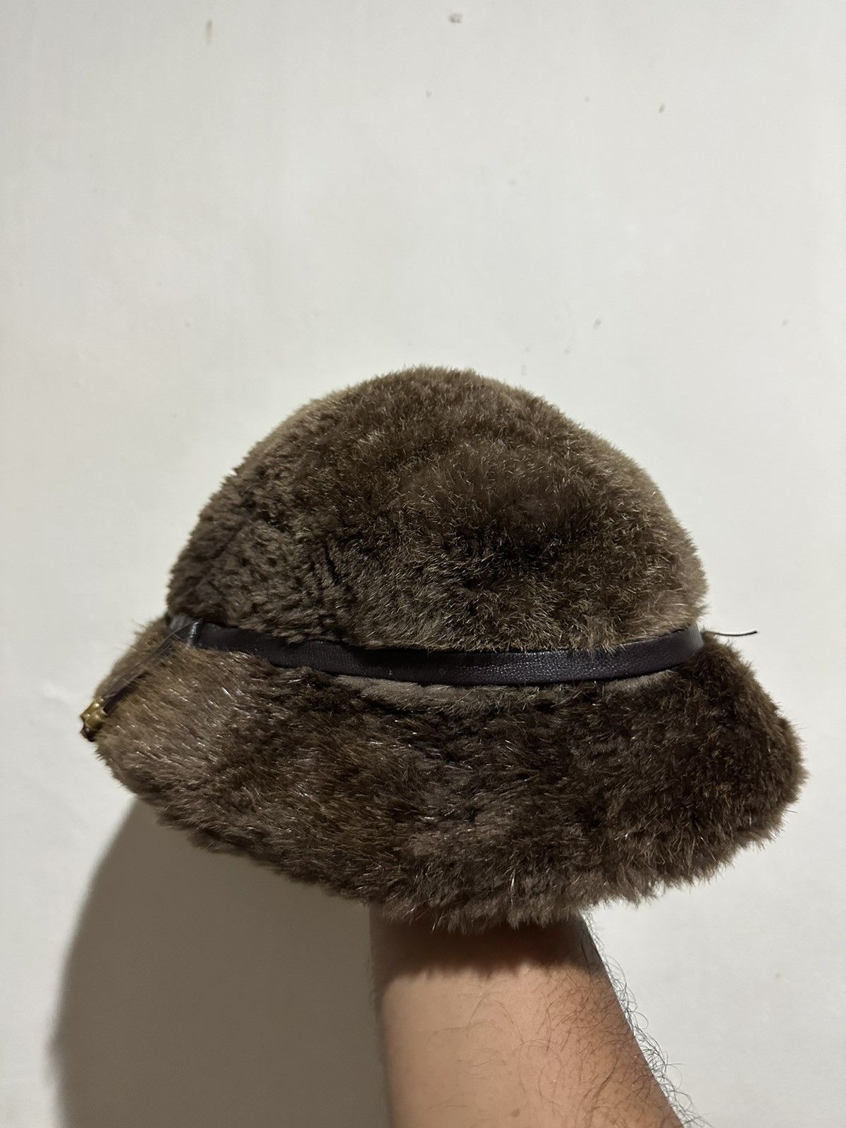 Japanese Brand VTG Rabbit Fur Hat Size ONE SIZE - 2 Thumbnail