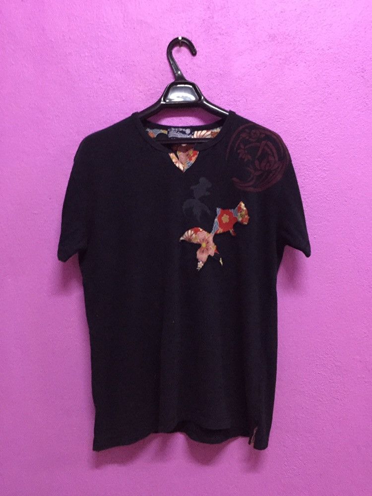 Japan Exotic Culture Fish Koi Tee Size L