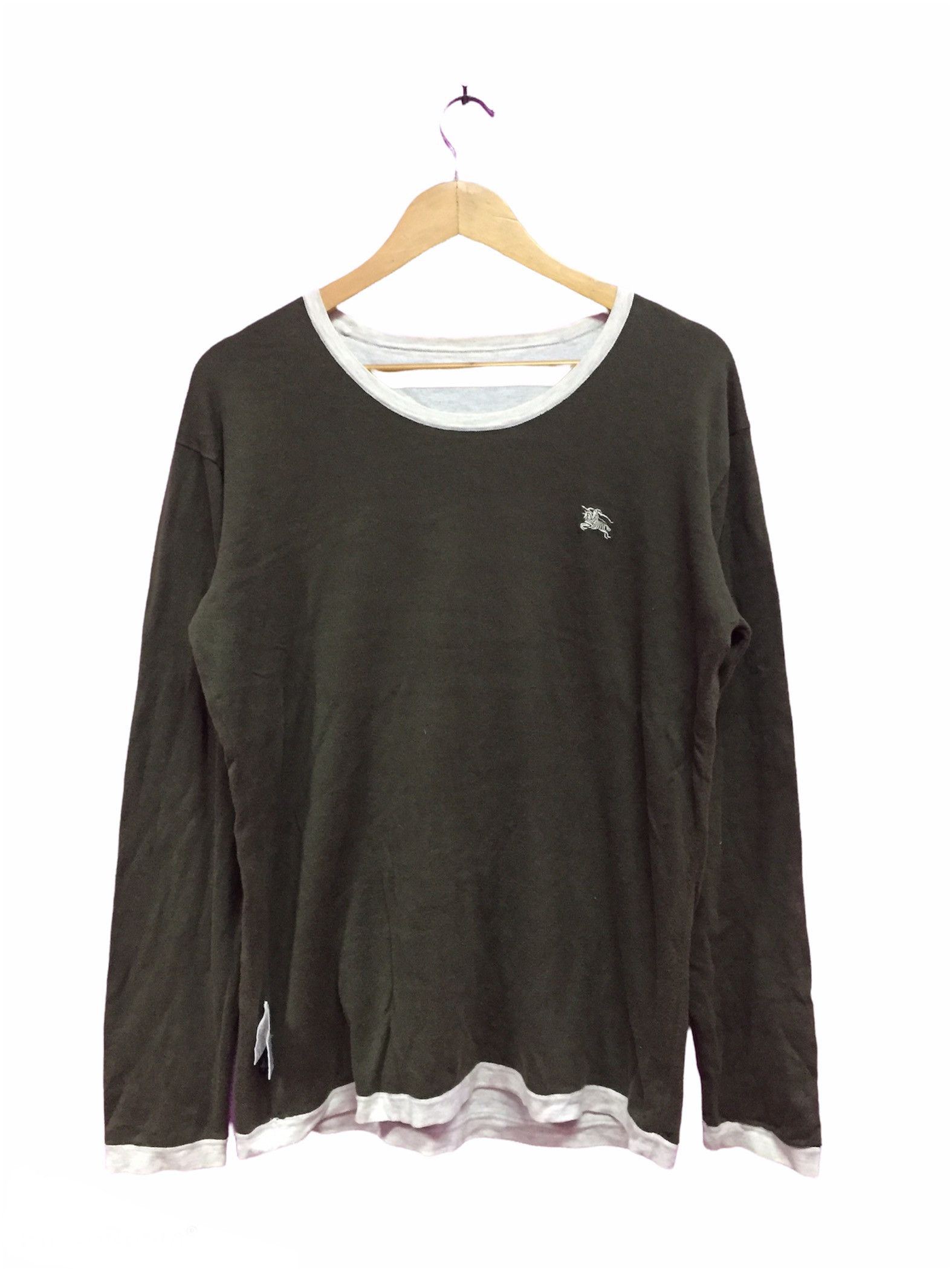 Japanese Brand Burberry Black Label Riversable Sweatshirts Size US M / EU 48-50 / 2 - 3 Thumbnail
