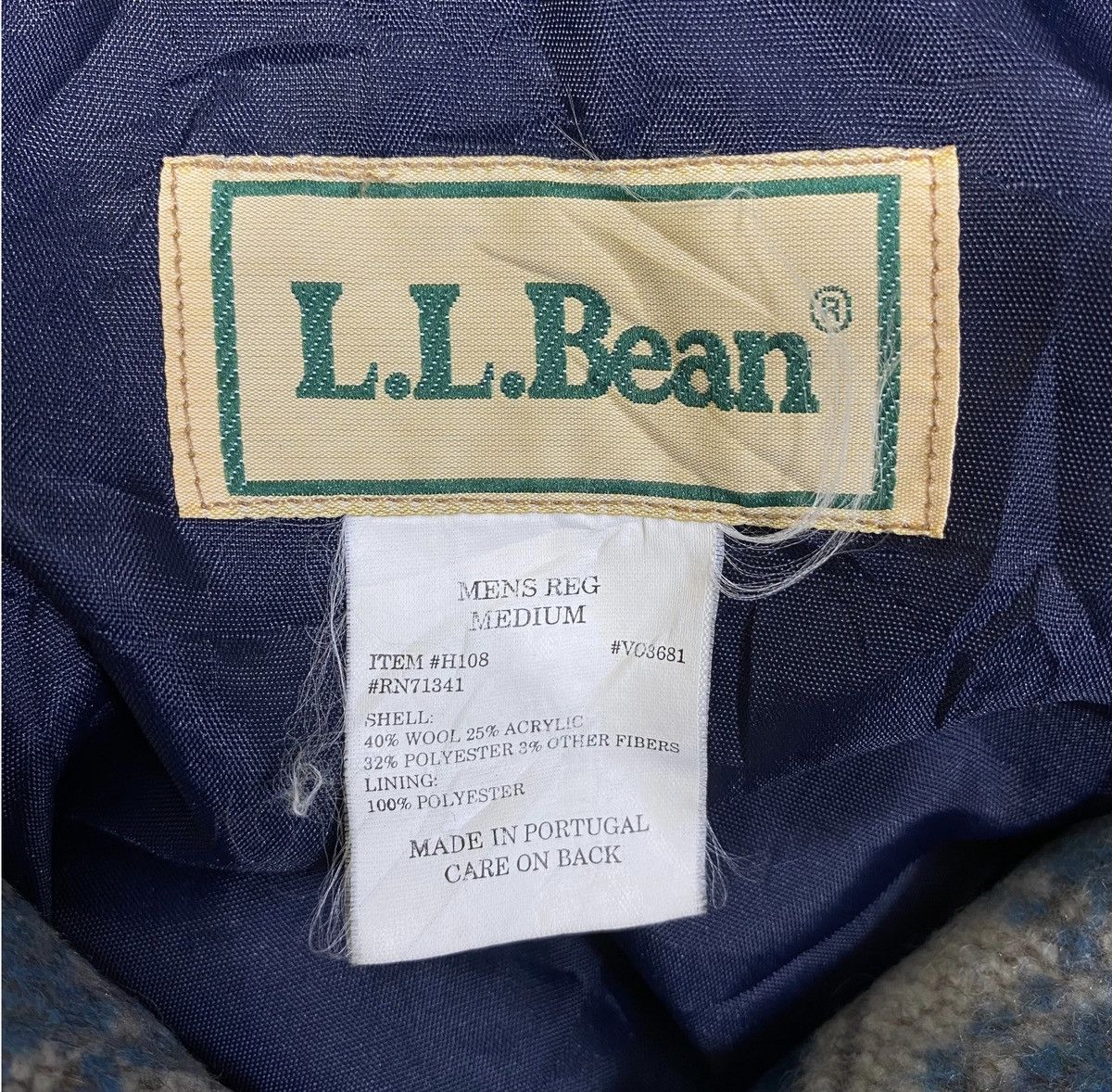 L.L. Bean × Vintage Vintage L.L.BEAN Outdoor Habitat Design Wool Pullover Jacket Size US M / EU 48-50 / 2 - 8 Thumbnail