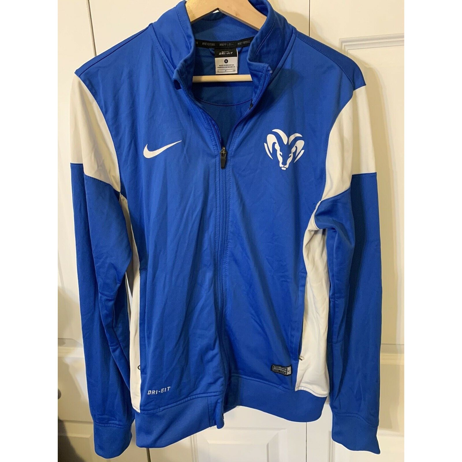 Nike Nike Team Dri Fit soccer Men’s Sz S Futbol jacket Full zip u Size US S / EU 44-46 / 1 - 5 Thumbnail
