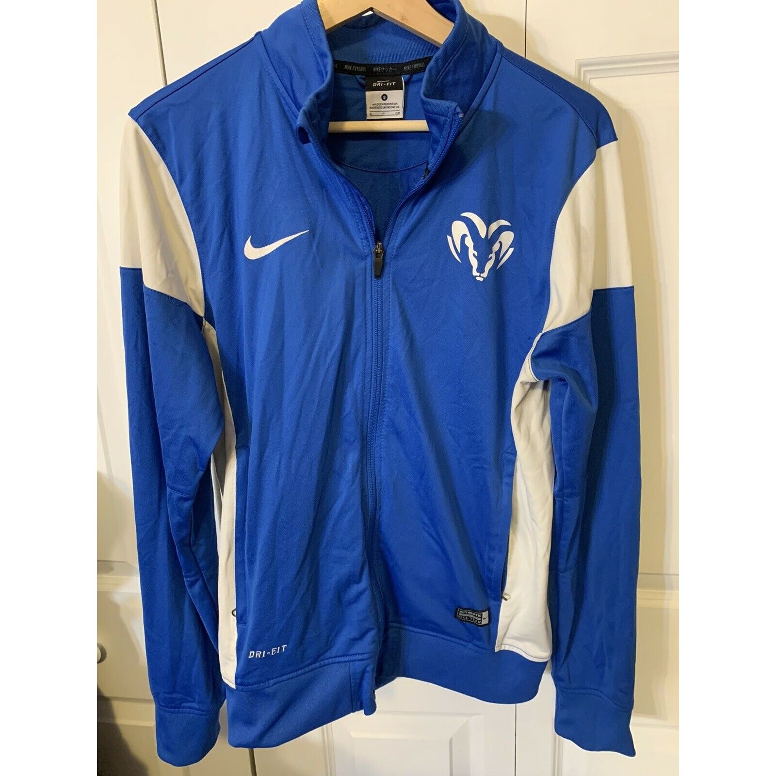 Nike Nike Team Dri Fit soccer Men’s Sz S Futbol jacket Full zip u Size US S / EU 44-46 / 1 - 1 Thumbnail
