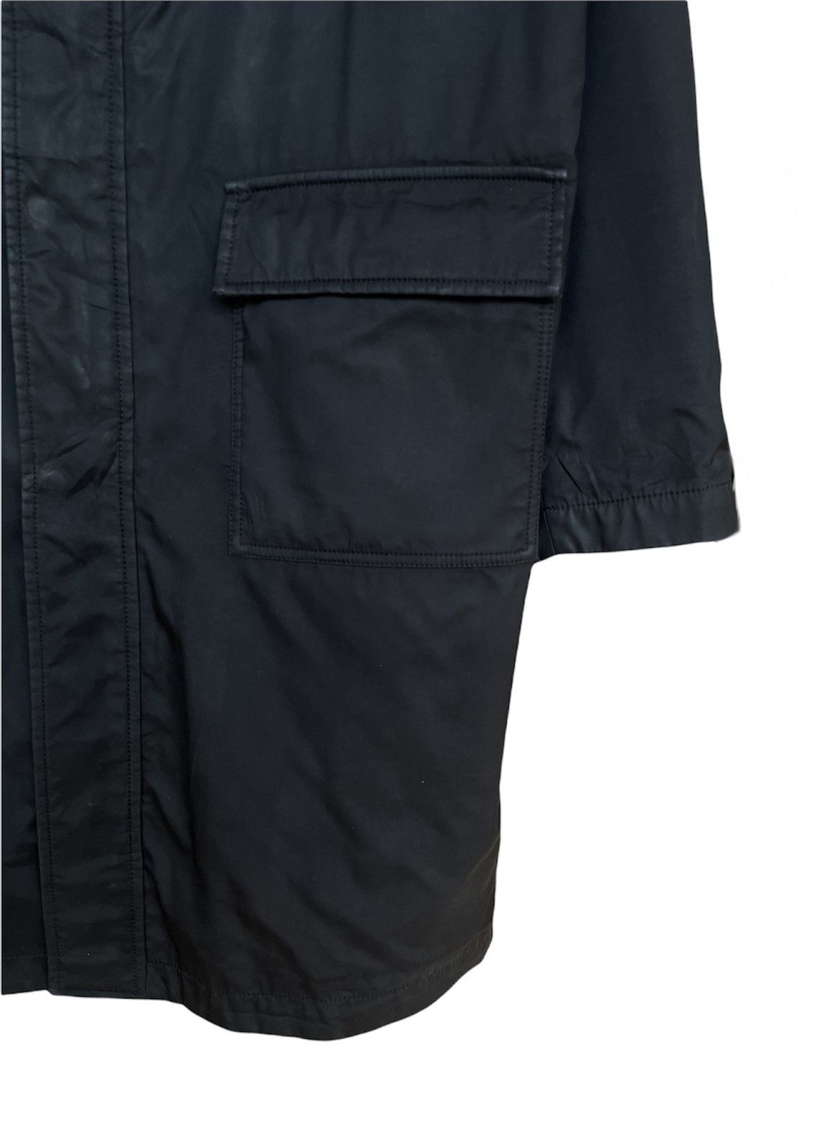 Sonia Rykiel Rykiel Homme Multipocket Black Long Coat Size US L / EU 52-54 / 3 - 6 Thumbnail