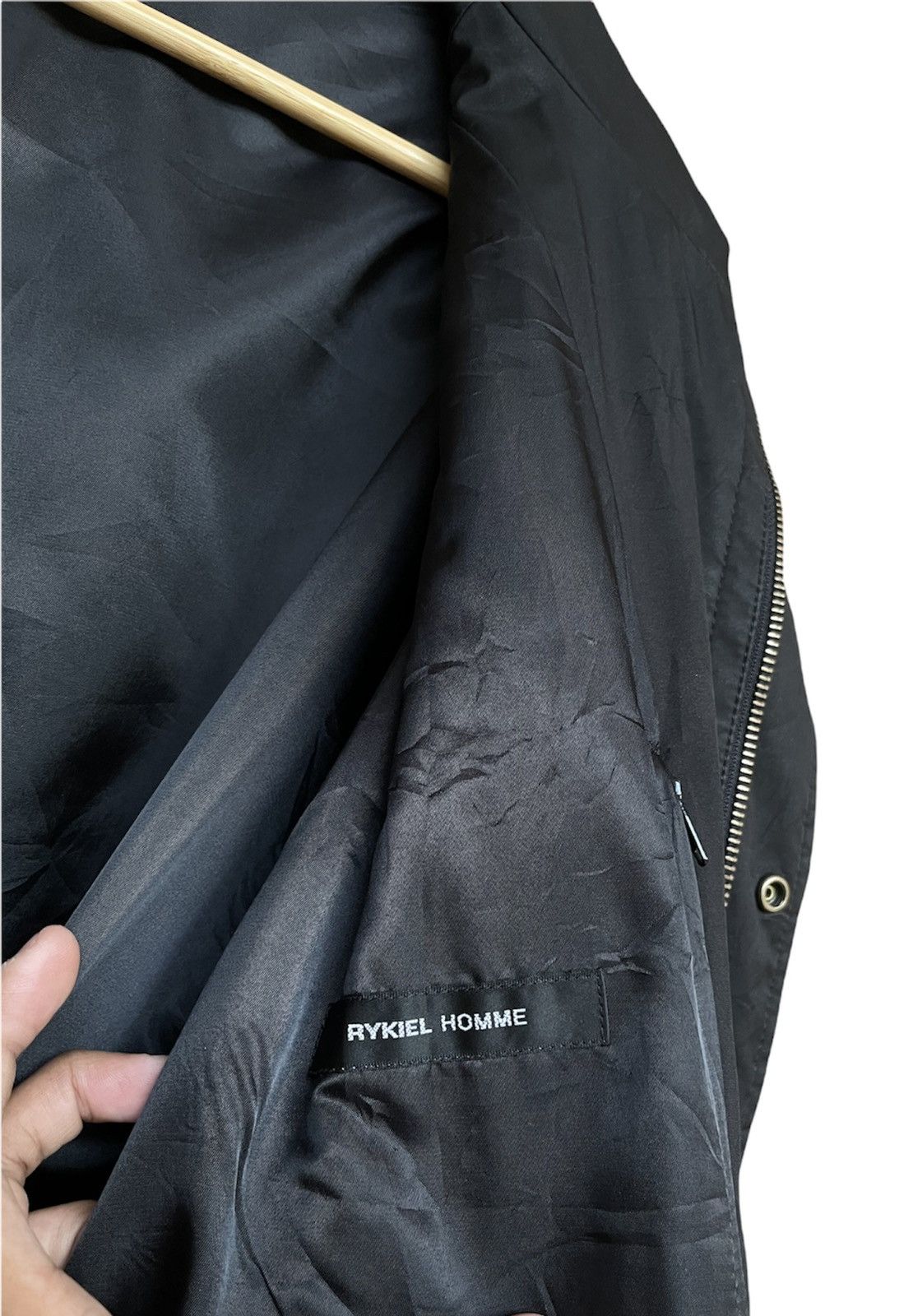 Sonia Rykiel Rykiel Homme Multipocket Black Long Coat Size US L / EU 52-54 / 3 - 19 Thumbnail