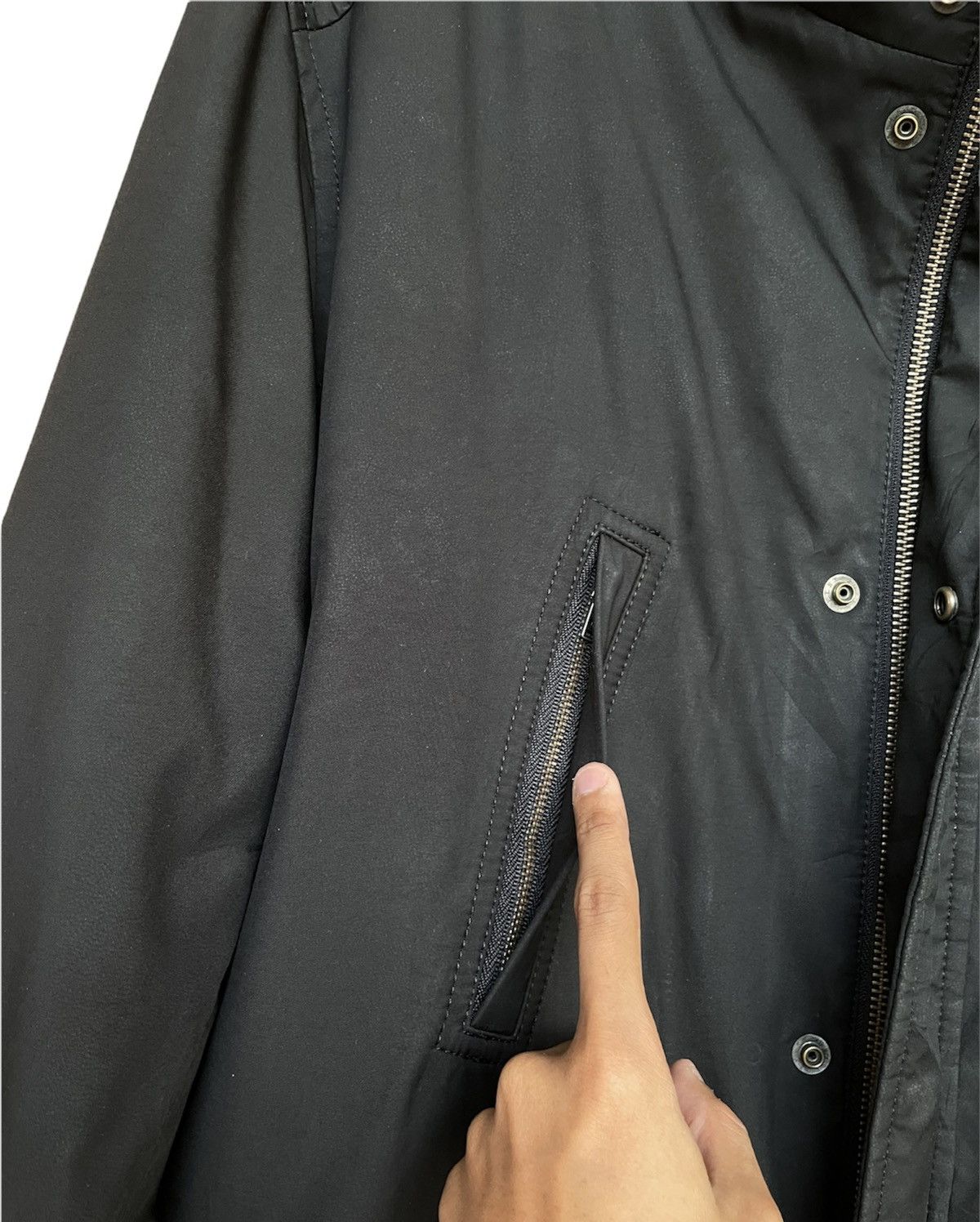 Sonia Rykiel Rykiel Homme Multipocket Black Long Coat Size US L / EU 52-54 / 3 - 16 Thumbnail