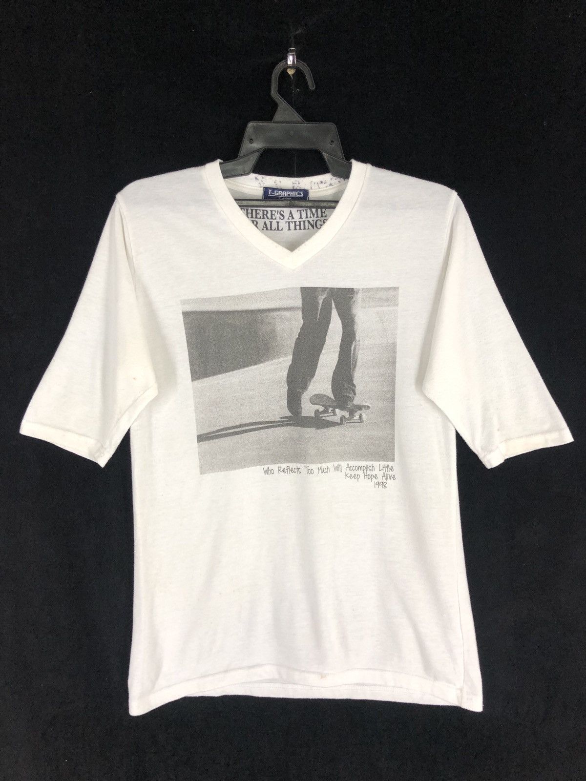 Think Skateboards × Welcome Skateboards Vintage American style Skateboard over print hip hop style Size US L / EU 52-54 / 3 - 1 Thumbnail