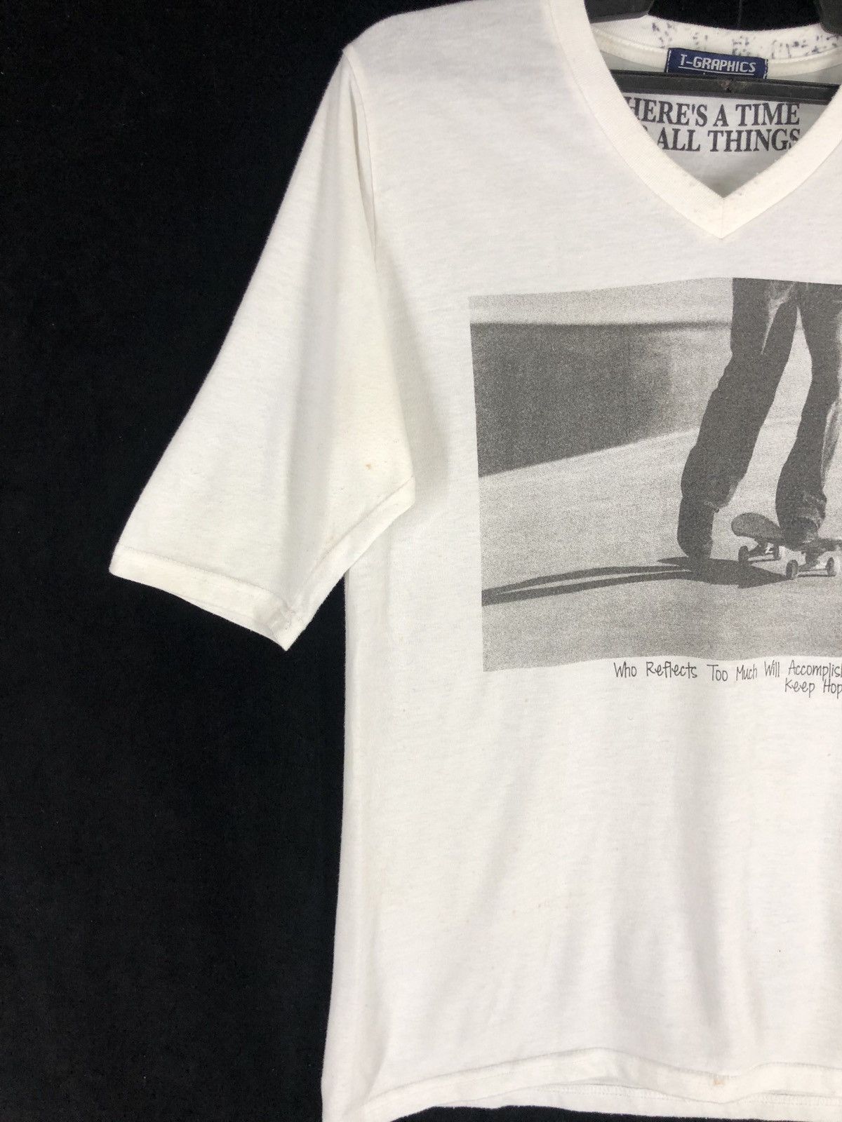 Think Skateboards × Welcome Skateboards Vintage American style Skateboard over print hip hop style Size US L / EU 52-54 / 3 - 3 Thumbnail