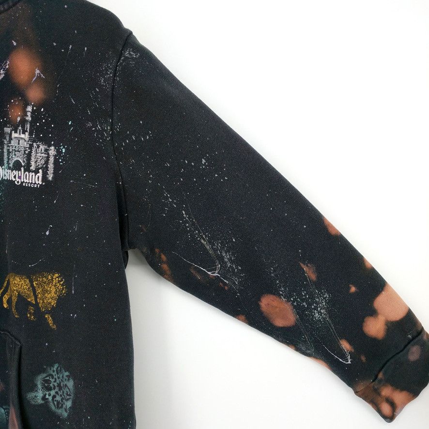 Disney × Mickey Mouse × Vintage Vintage Disneyland Mickey Mouse Custom Paint Dye Hoodie Size US L / EU 52-54 / 3 - 8 Thumbnail