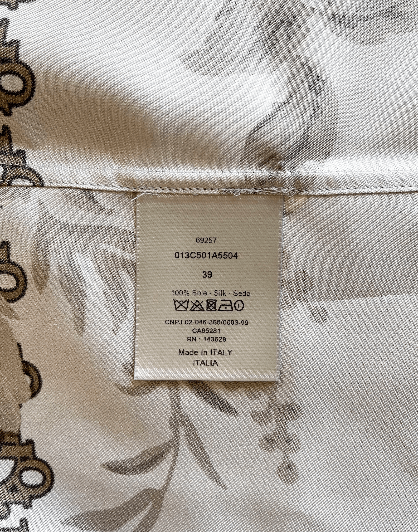 Dior Dior Oblique Blue Floral Silk Button Up Shirt Size US M / EU 48-50 / 2 - 4 Thumbnail