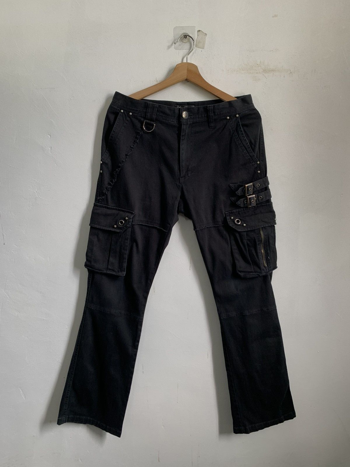 Japanese Brand Bondage Saucy Cool Cargo Pants Size US 31 - 1 Thumbnail