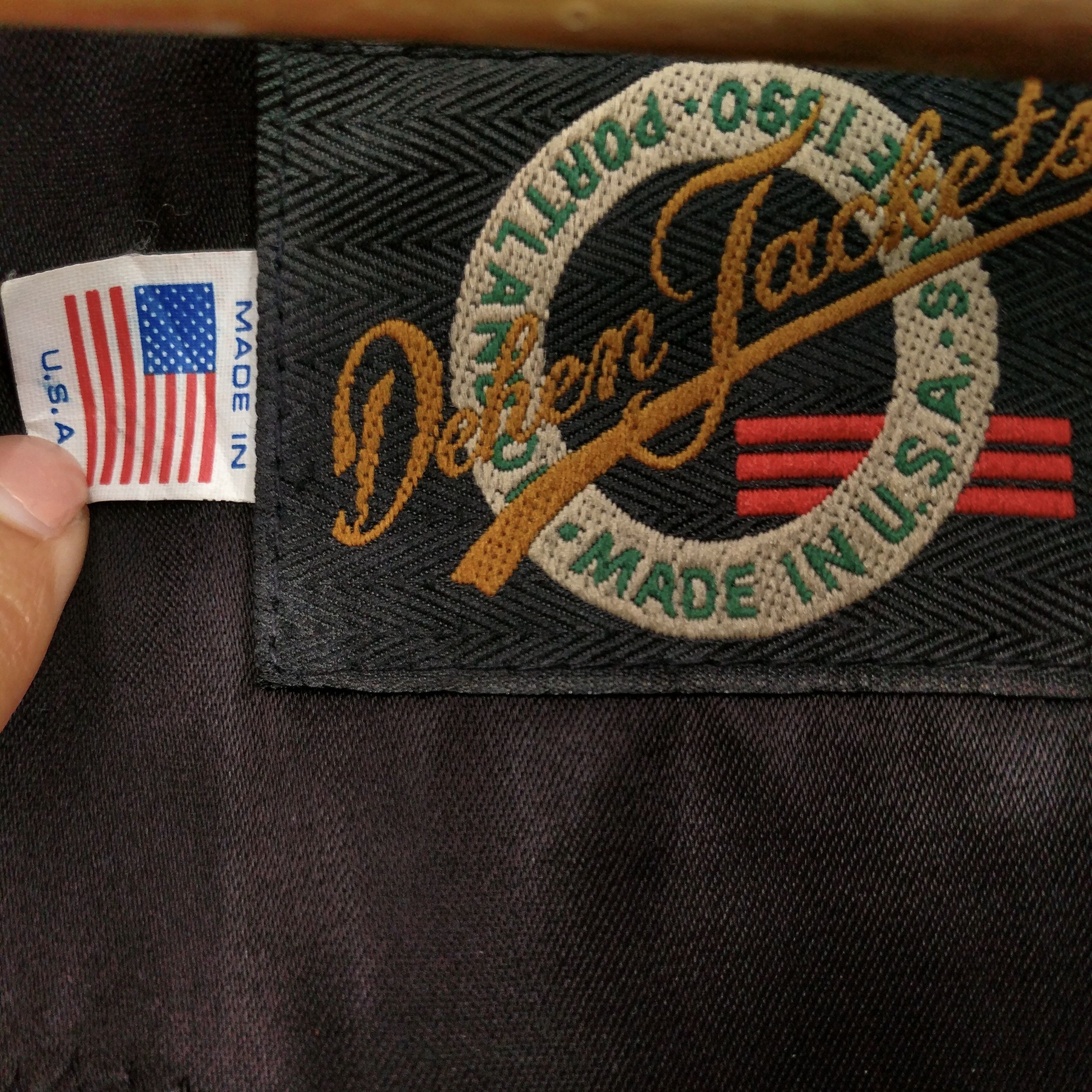 Vintage Vintage Dehen 1920 Crimson Tide Varsity Leather Wool Jacket Size US M / EU 48-50 / 2 - 10 Thumbnail