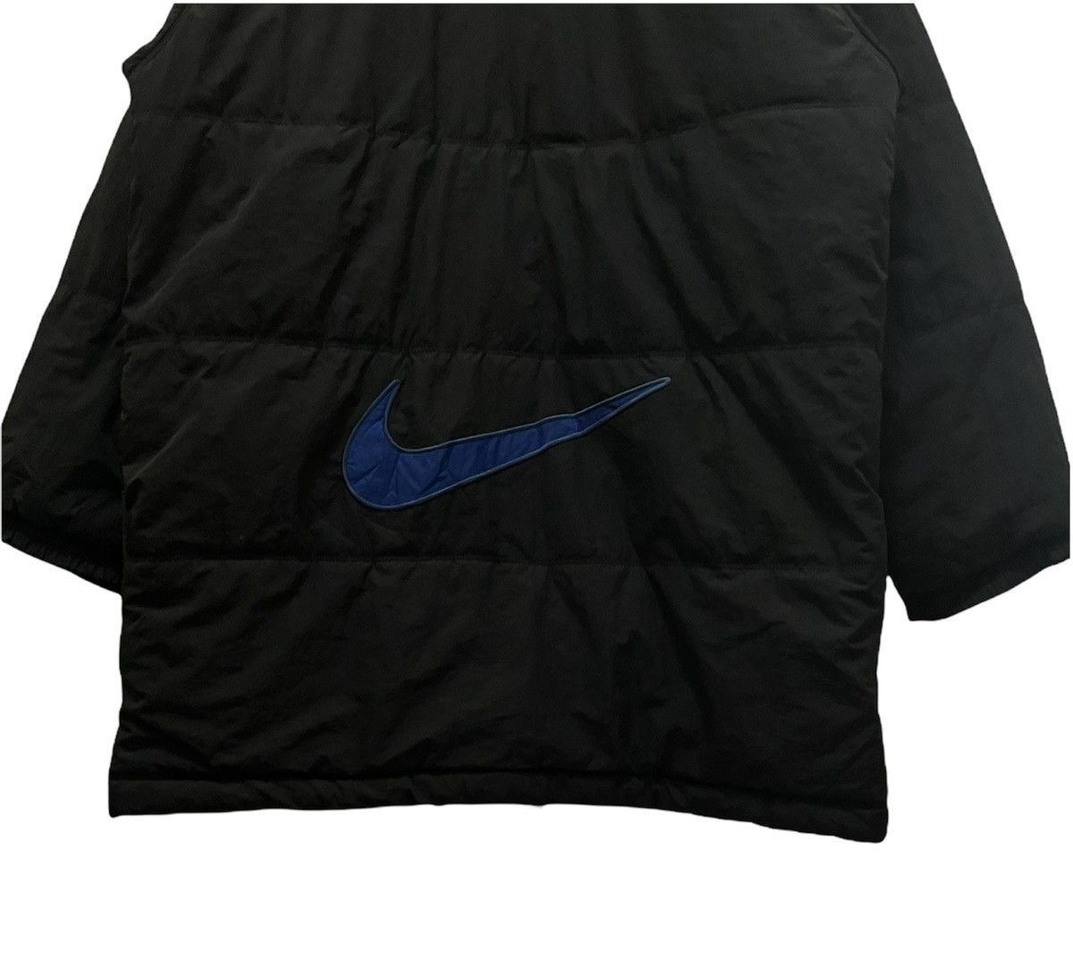 Nike Vintage 90s Nike Big Logo Puffer Jacket Size US L / EU 52-54 / 3 - 11 Thumbnail