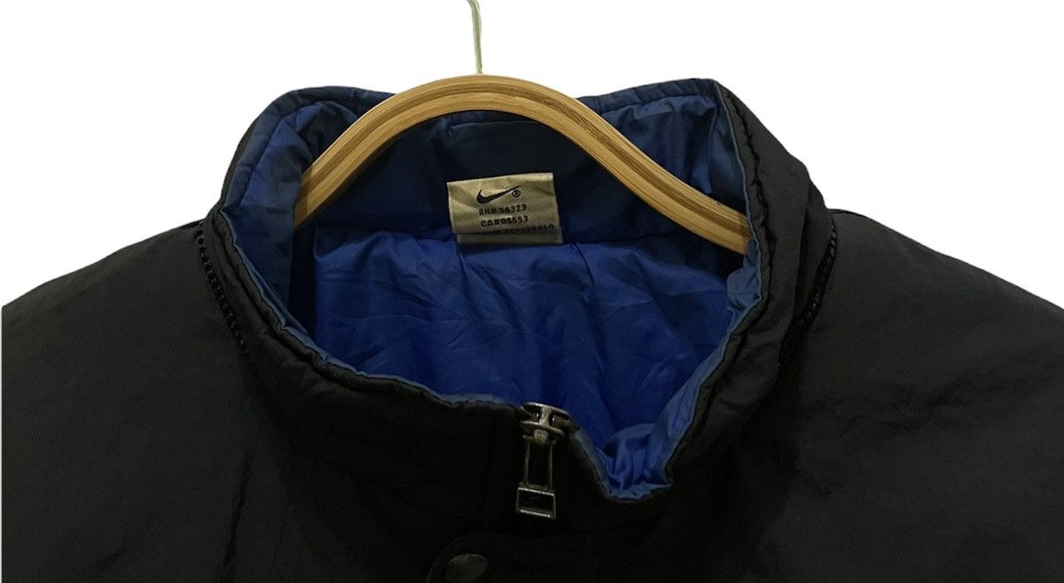 Nike Vintage 90s Nike Big Logo Puffer Jacket Size US L / EU 52-54 / 3 - 7 Thumbnail