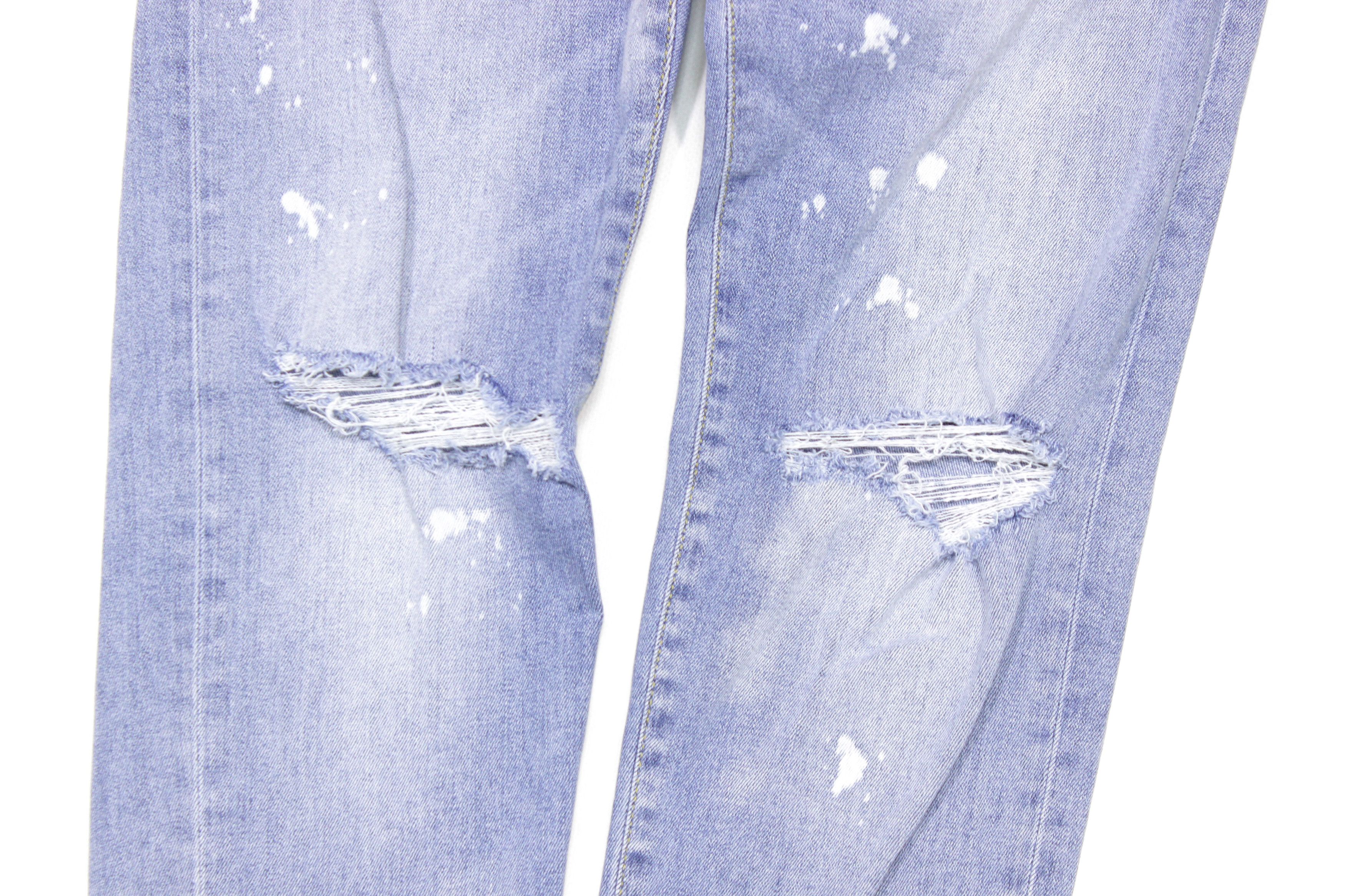 Represent Clo. Destroyer Blue Denim Size US 30 / EU 46 - 5 Thumbnail