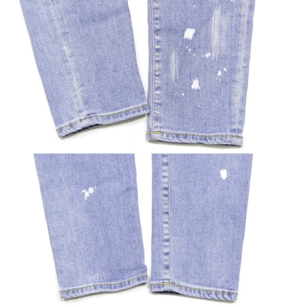 Represent Clo. Destroyer Blue Denim Size US 30 / EU 46 - 7 Thumbnail