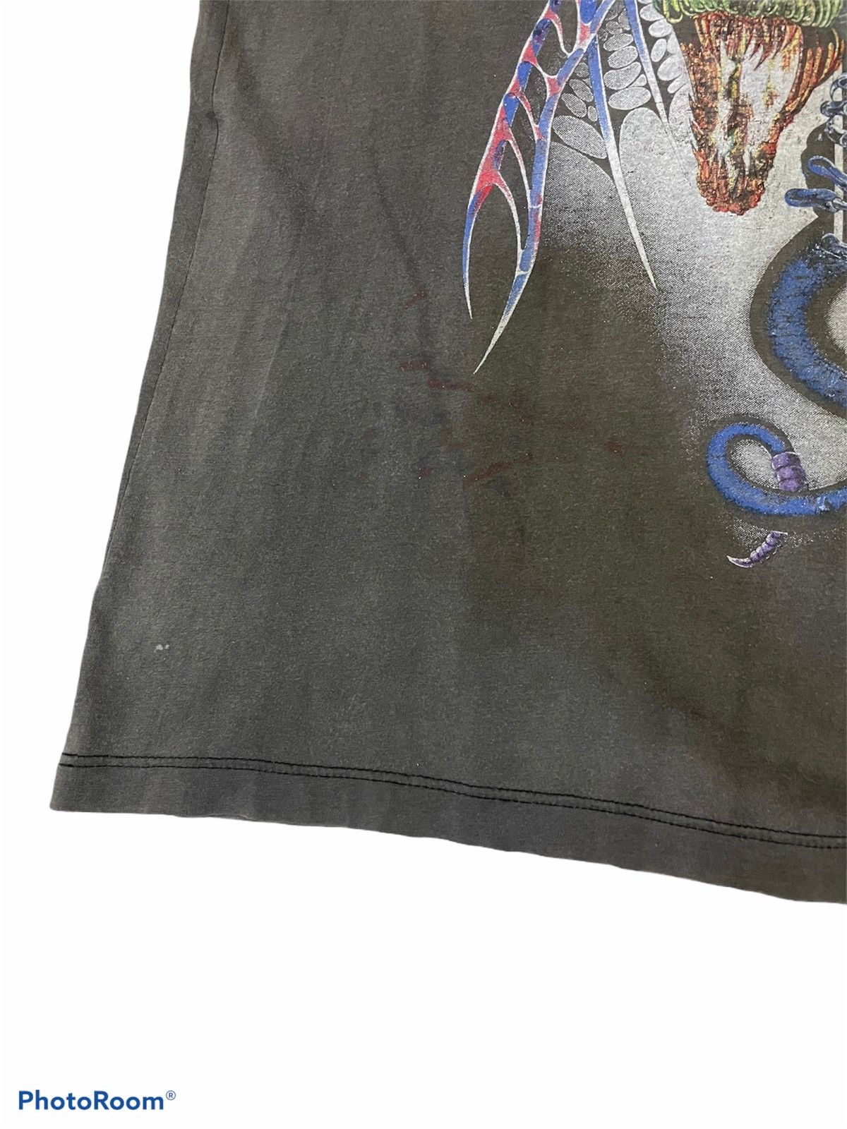 Band Tees Vintage Judas Priest Painkiller 1990 Nicely Faded Tshirt Size US L / EU 52-54 / 3 - 5 Thumbnail